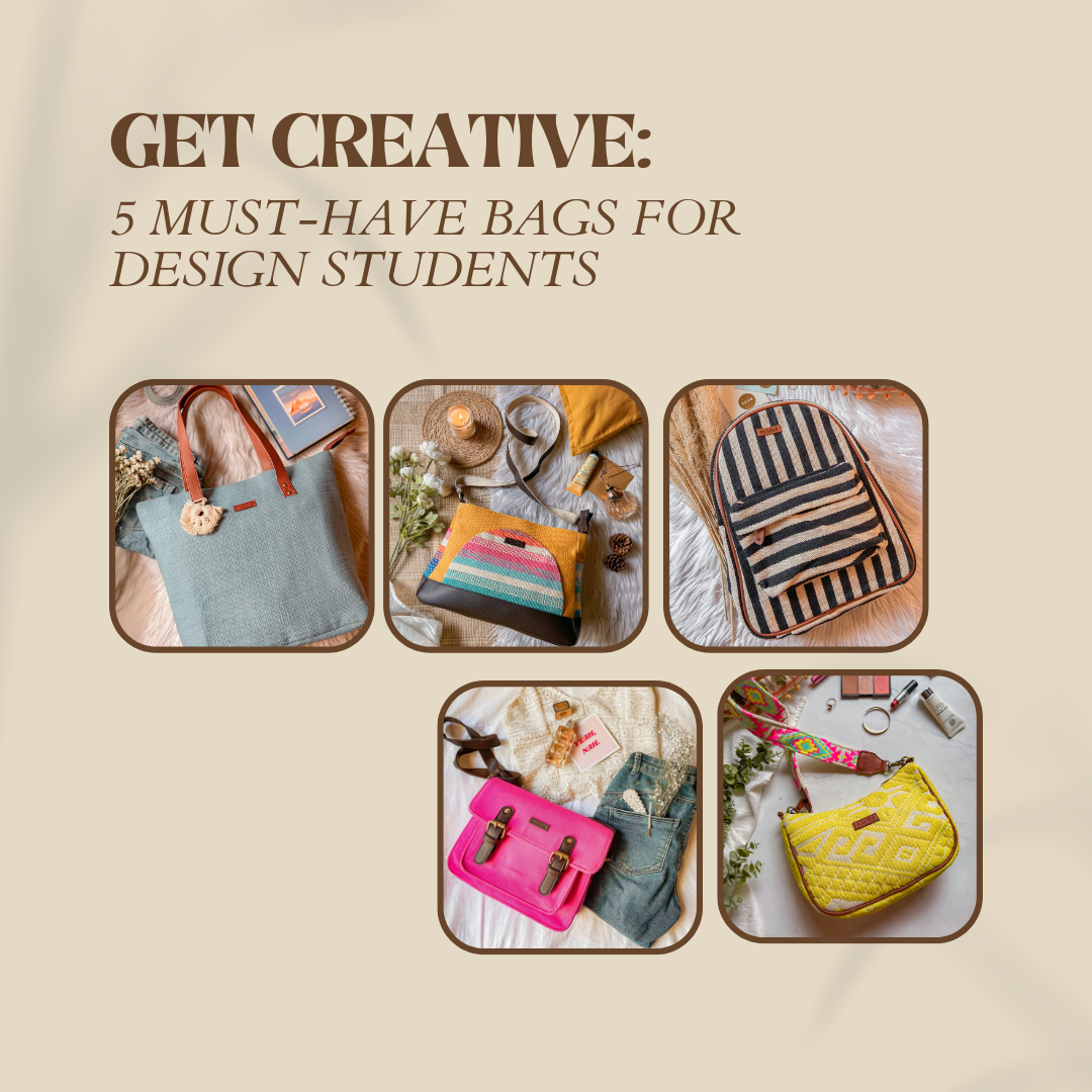 GET CREATIVE: 5 MUST-HAVE BAGS FOR DESIGN STUDENTS