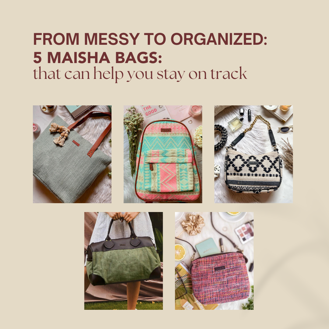 FROM MESSY TO ORGANIZED: 5 MAISHA BAGS THAT CAN HELP YOU STAY ON TRACK