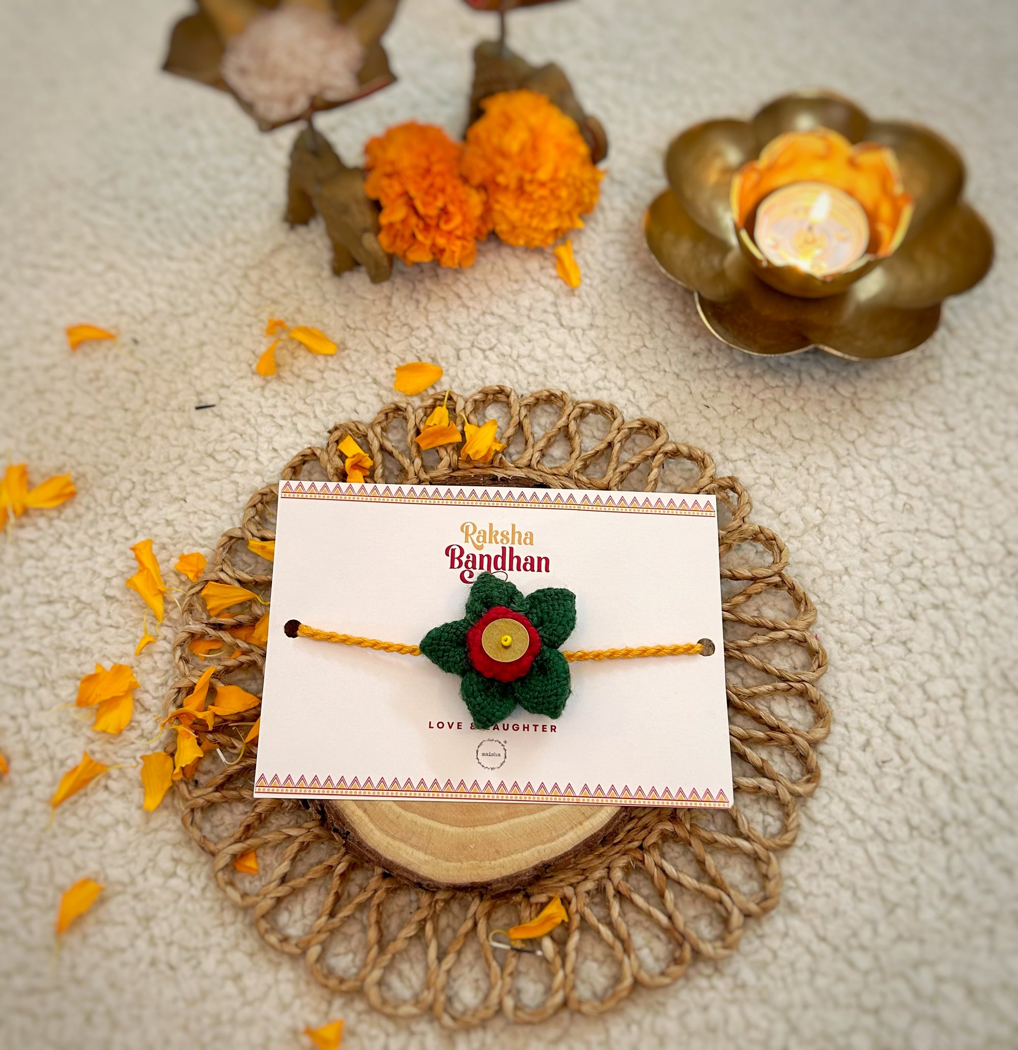 Phool Knot Rakhi