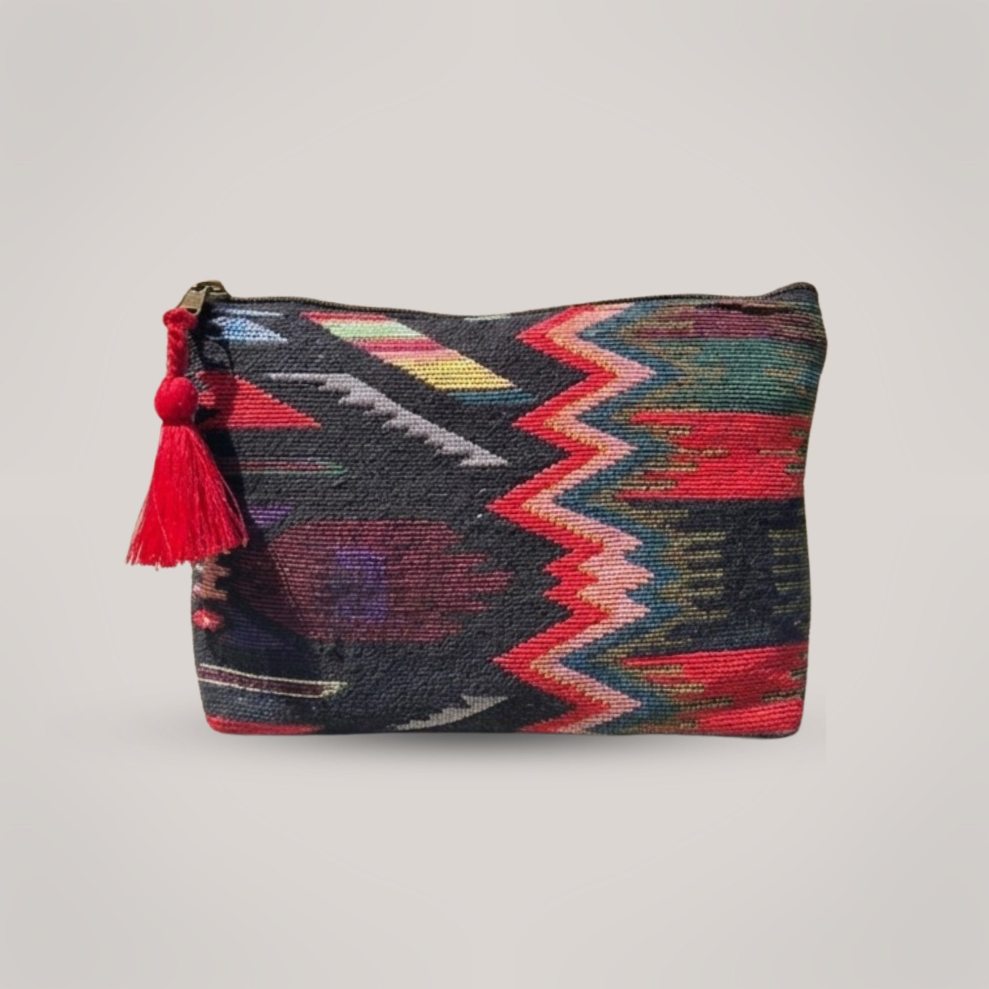 Tribal Weave Maxi Pouch