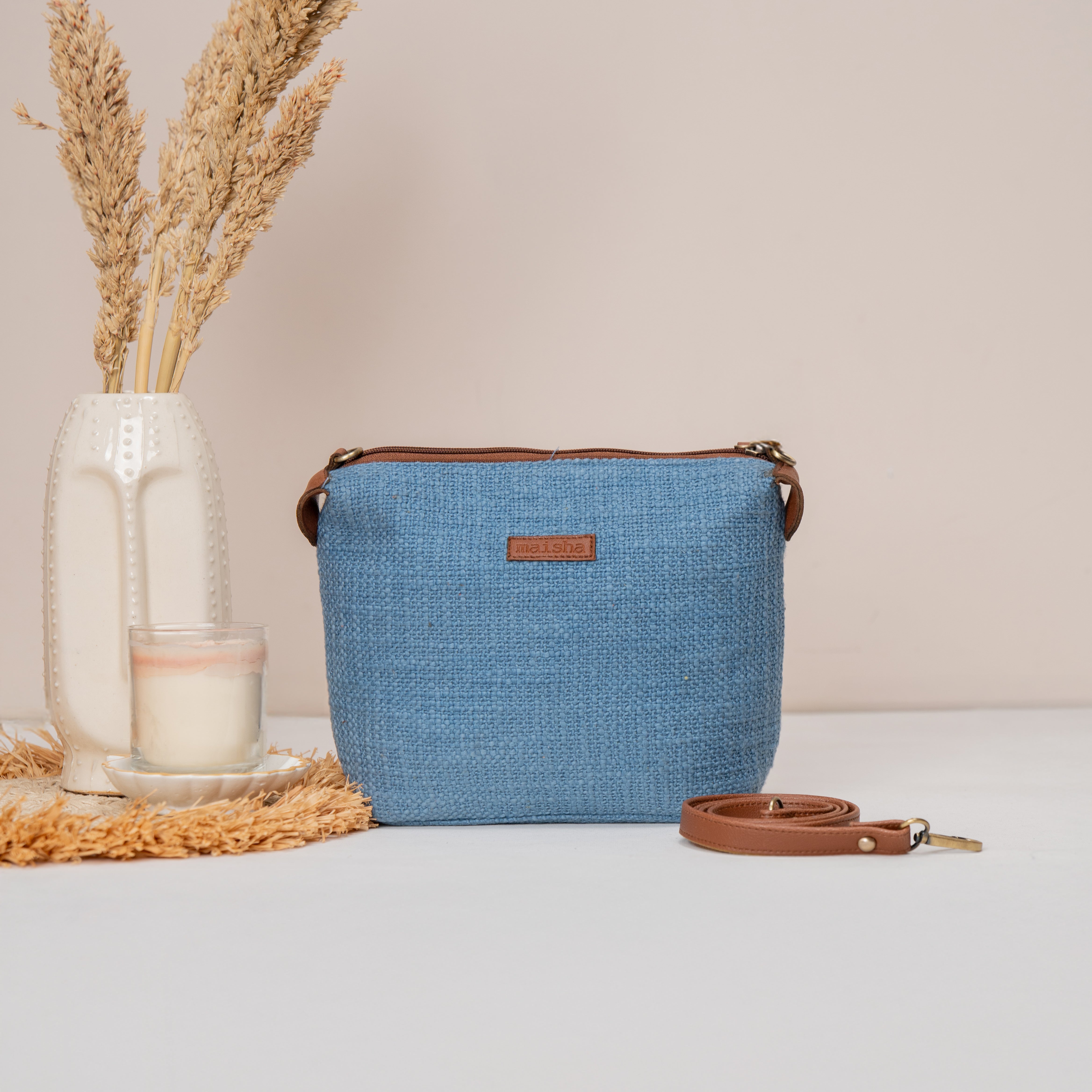 Blue Breeze Pouch / Sling Bag