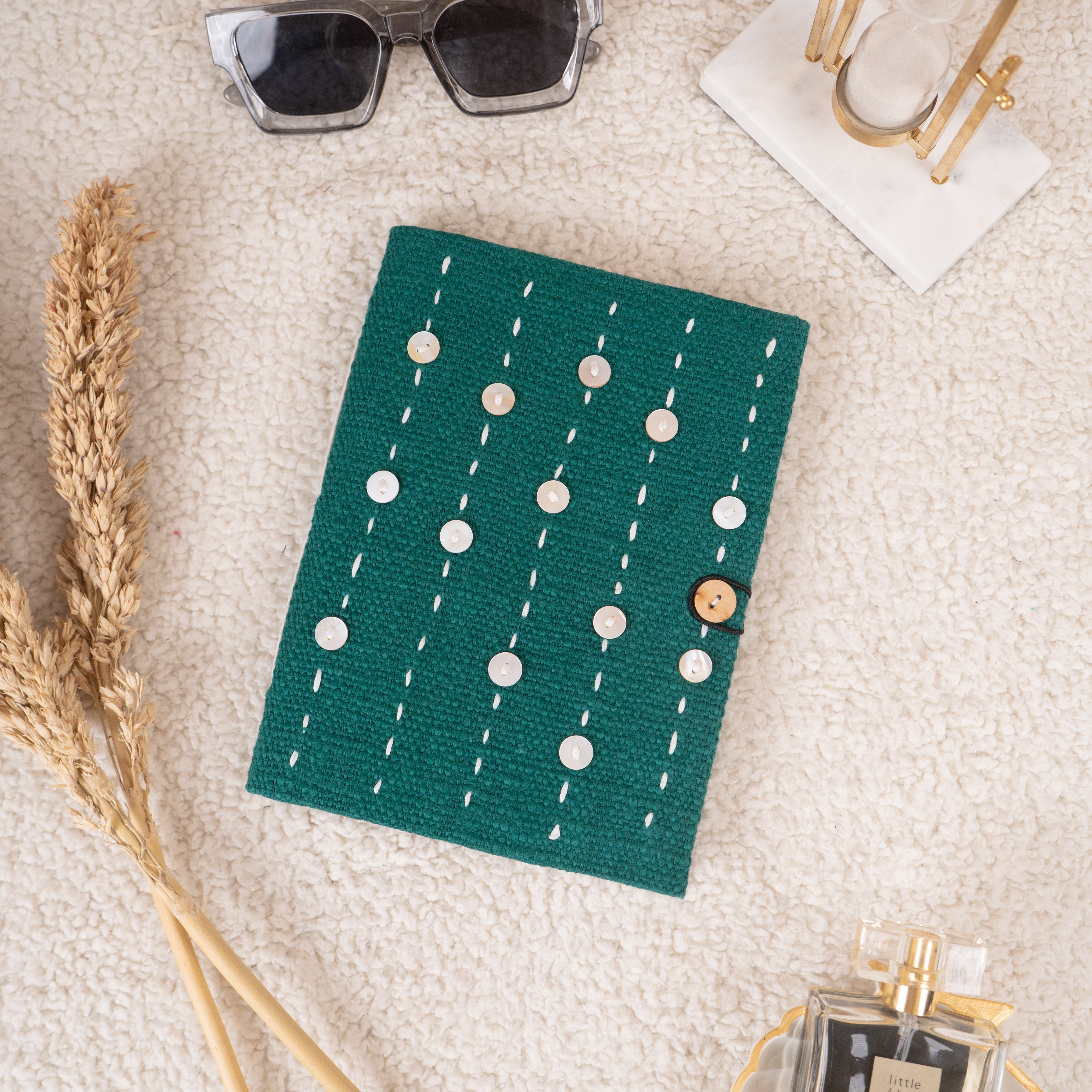 Teal Button Trail Diary