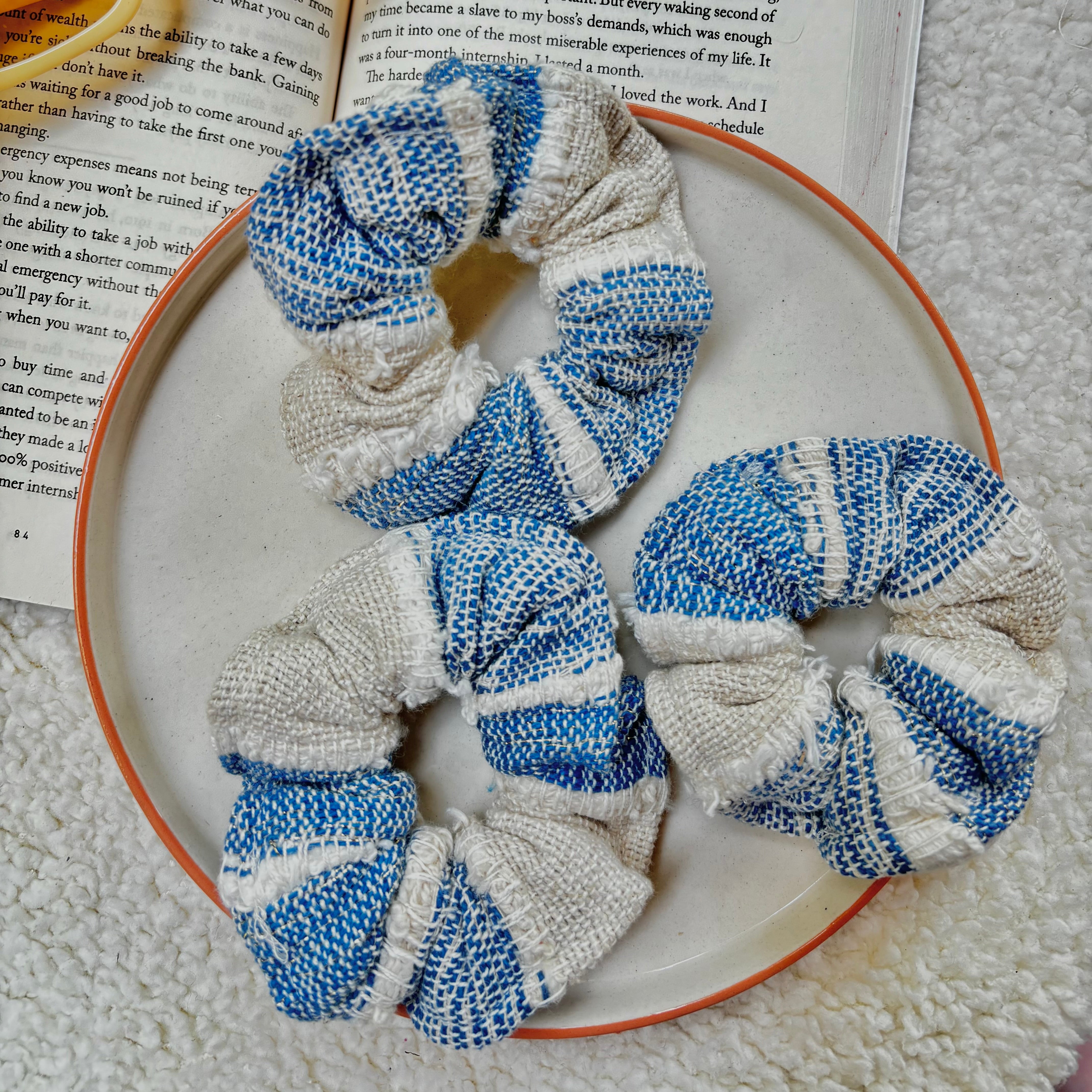 Royal Trio Scrunchie Combo