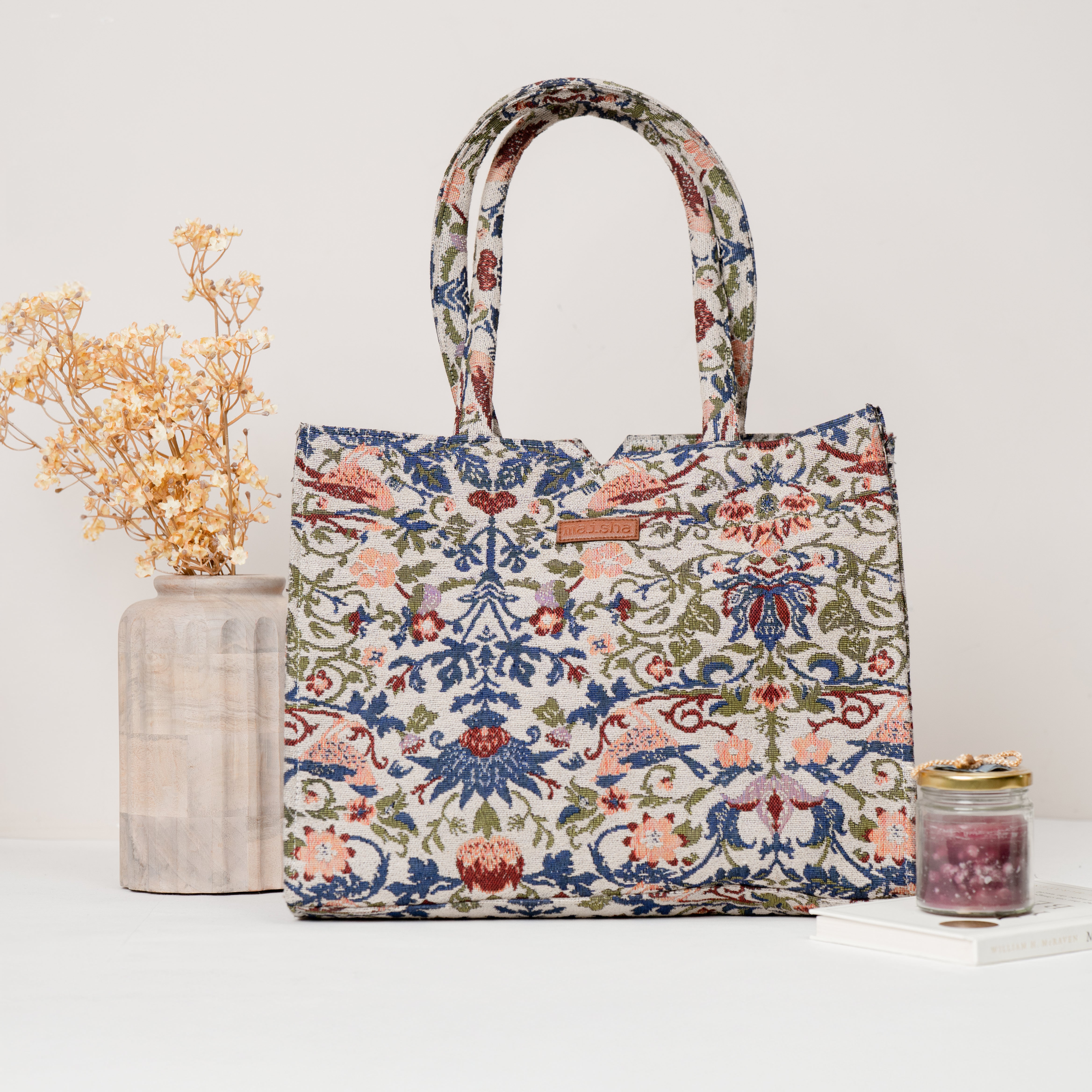 Sundown Bloom Large Box Bag (LARGE)