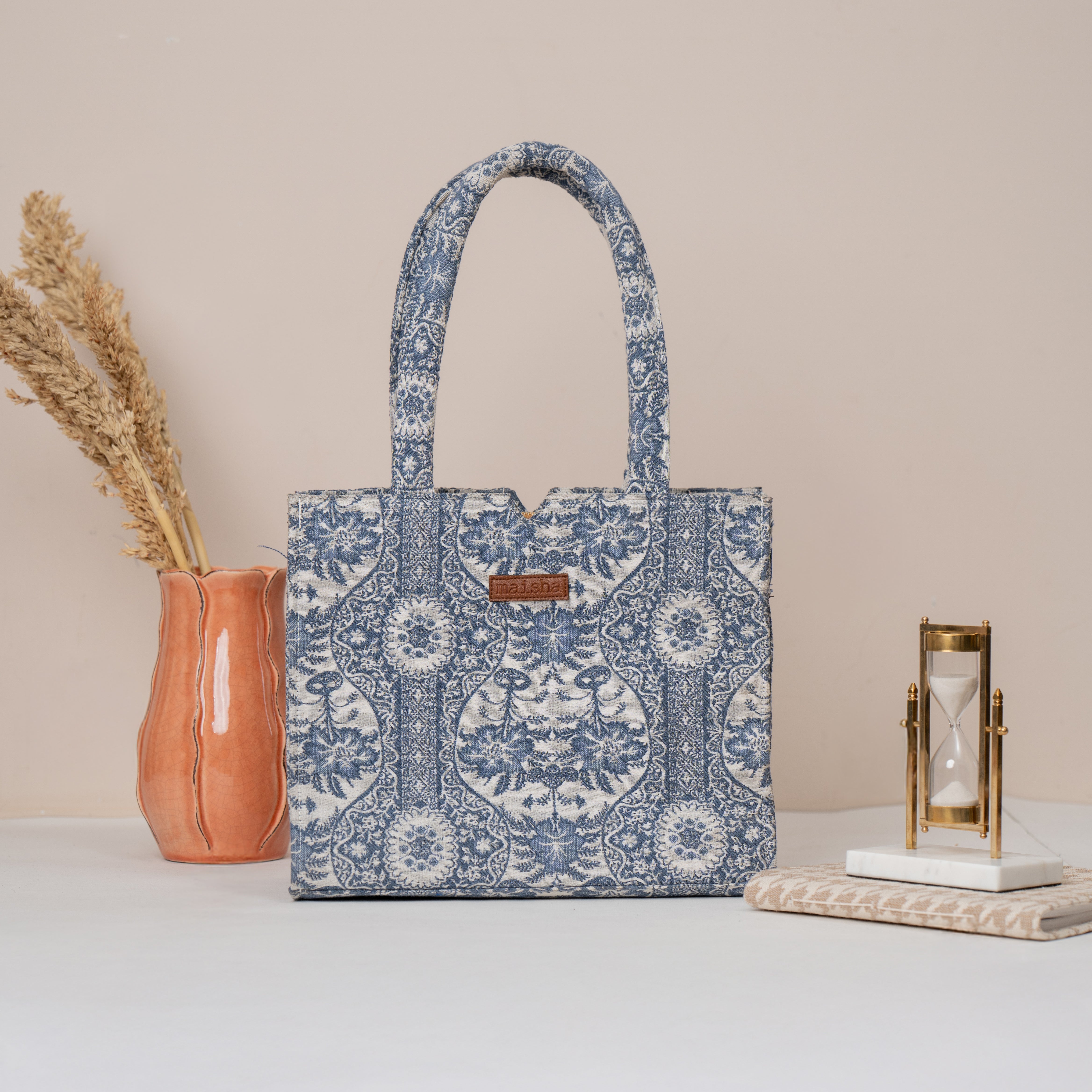 Blue Mirage Medium Box Bag (MEDIUM)