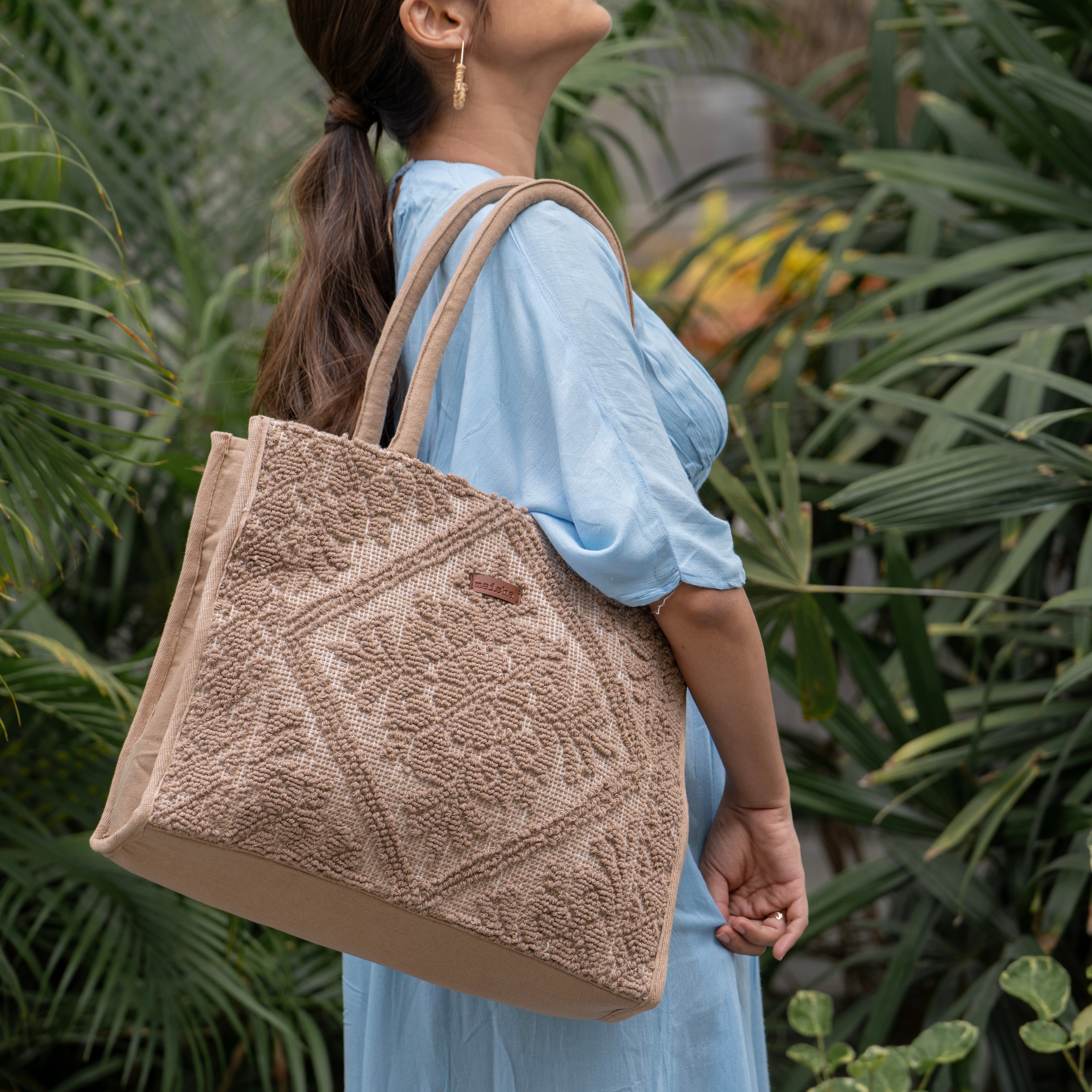 Beige Biscotti Tote Bag