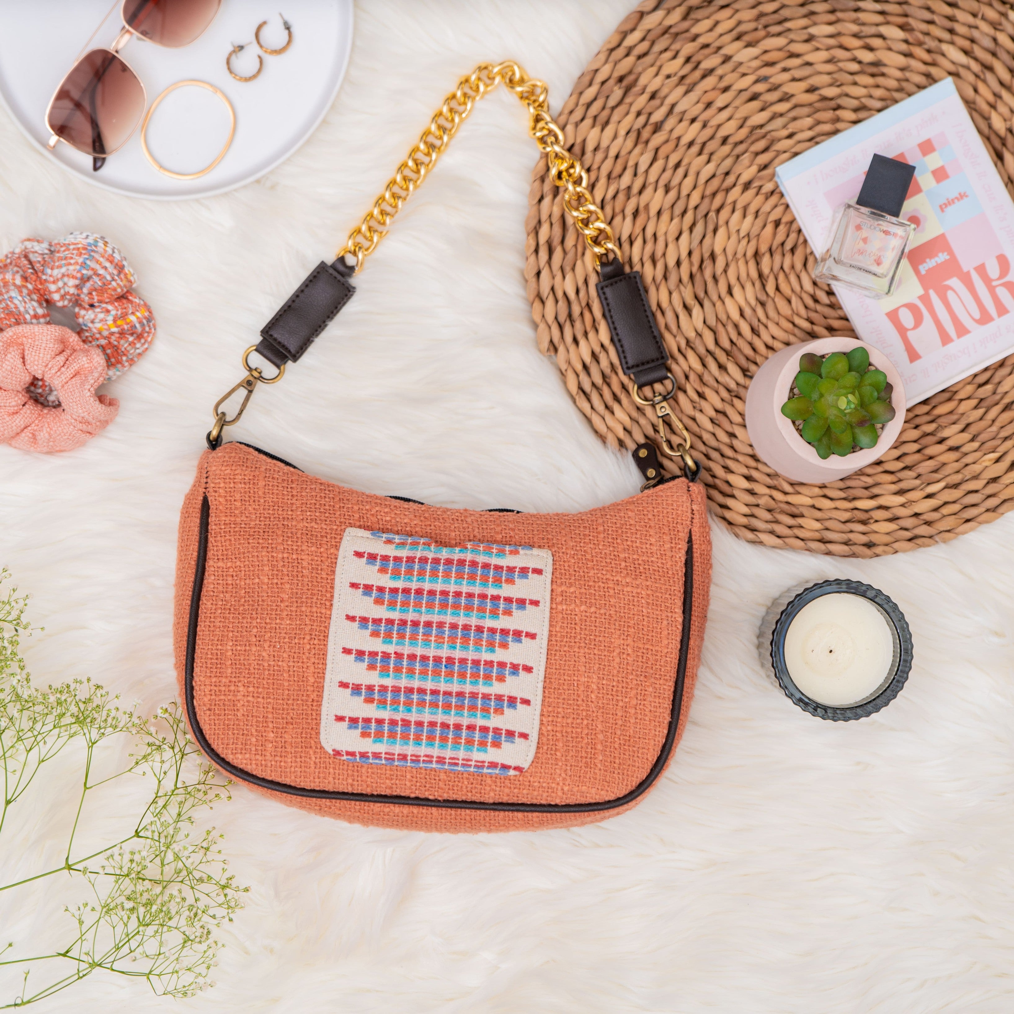 Coral Bliss AM to PM Sling Bag