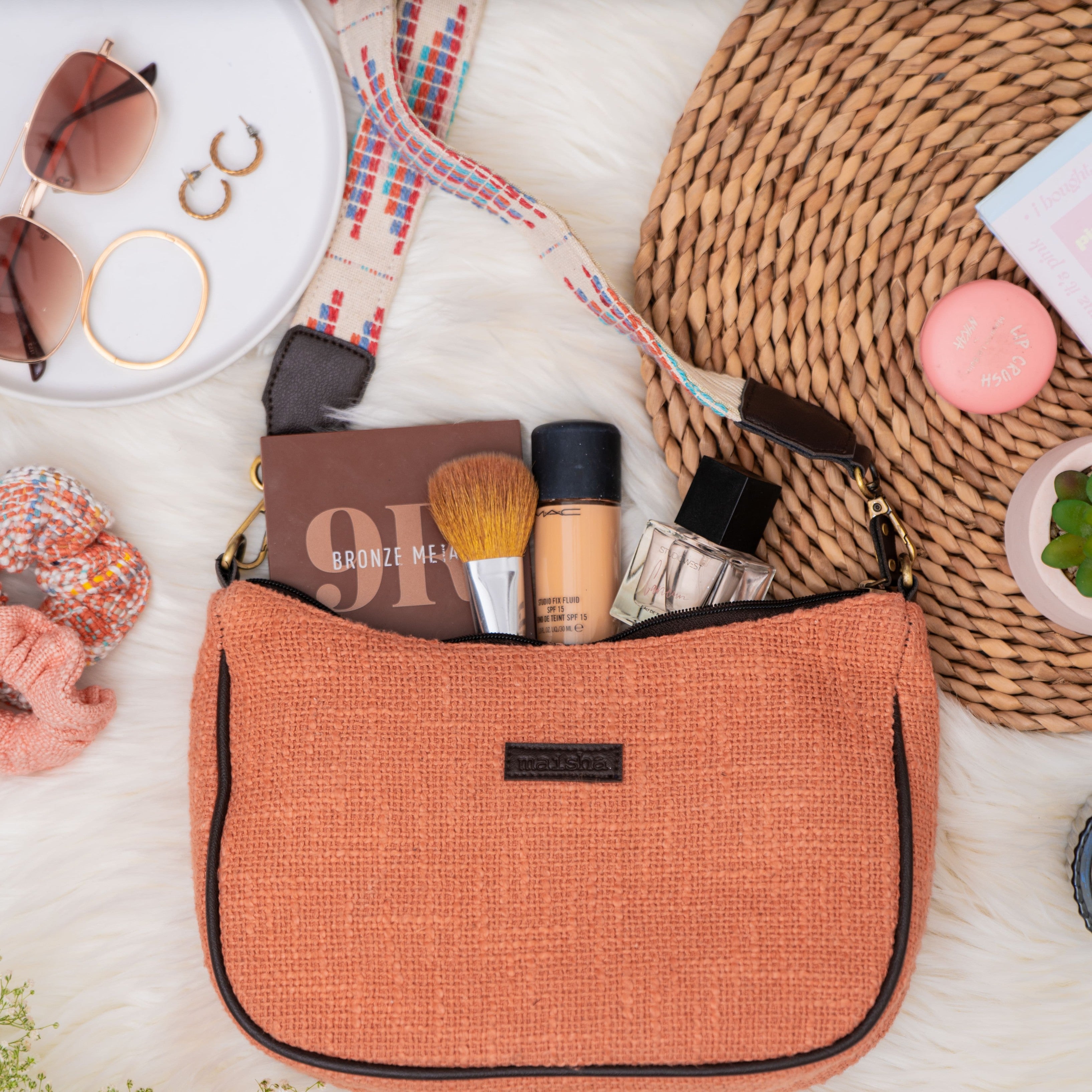 Coral Bliss AM to PM Sling Bag