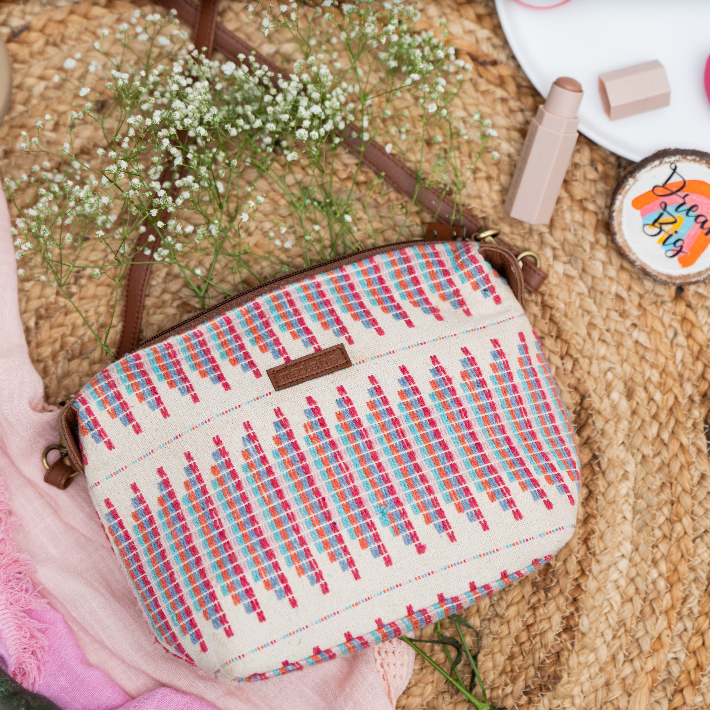 Pastel Bliss Pouch / Sling Bag