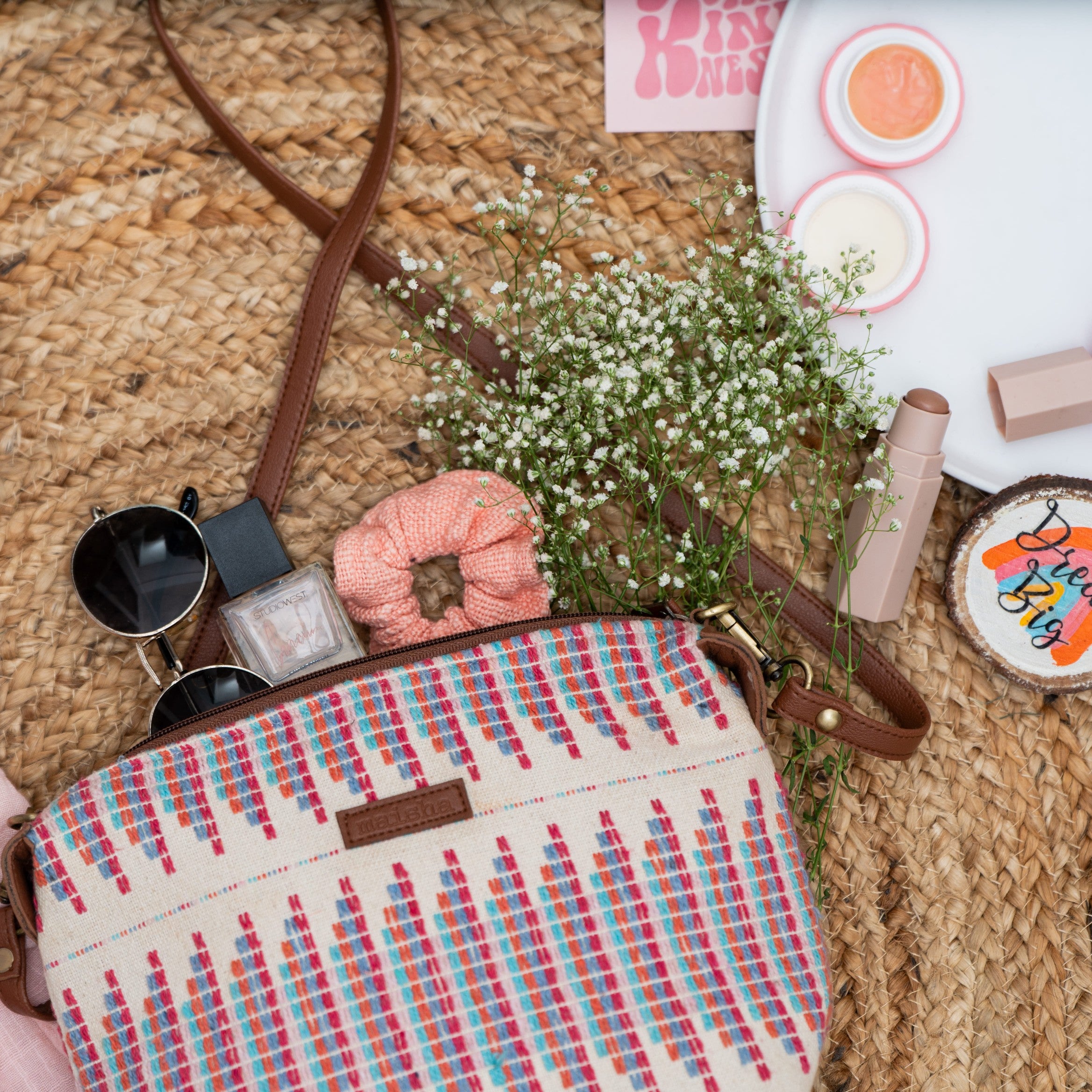 Pastel Bliss Pouch / Sling Bag