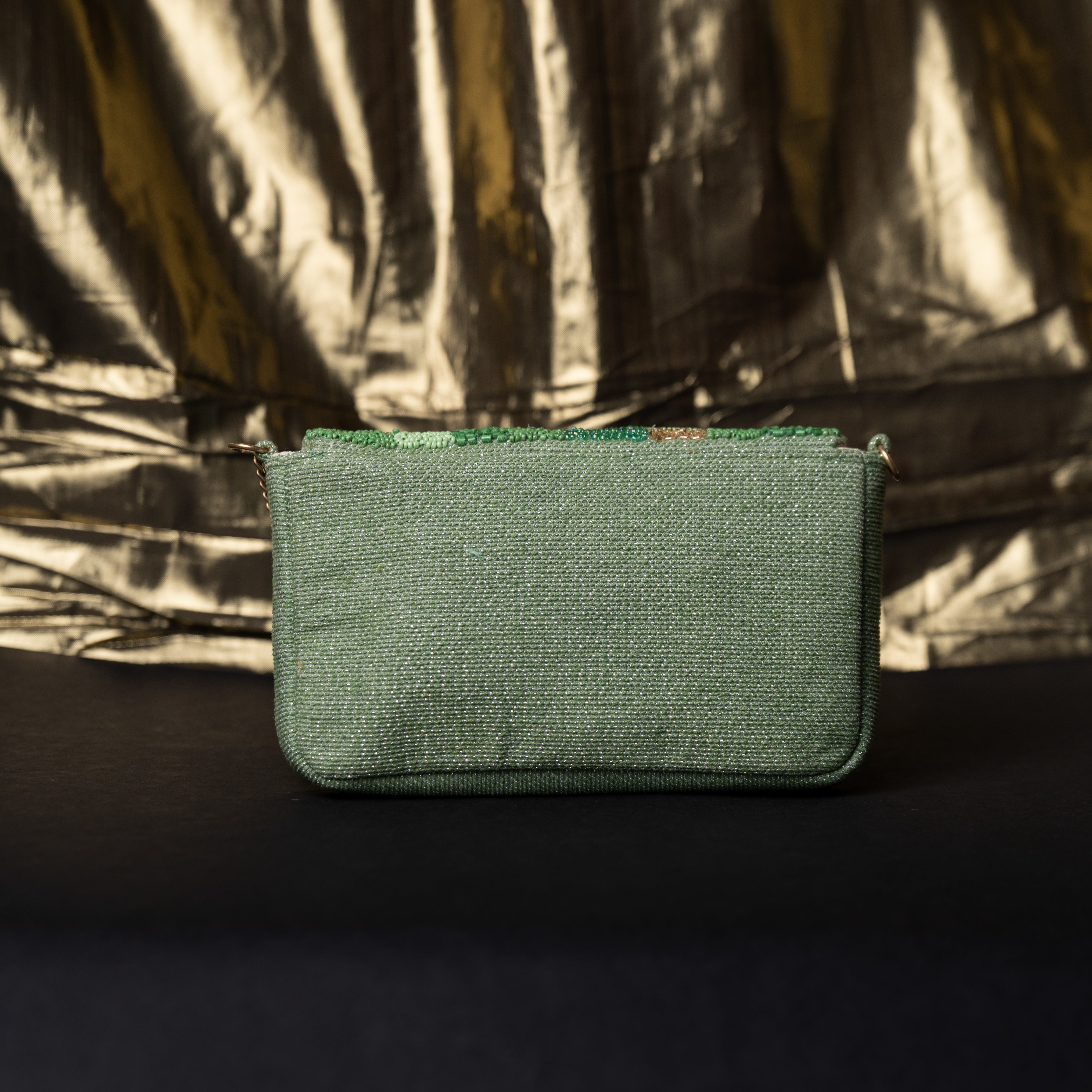 Green Gardenia Festive Sling Bag