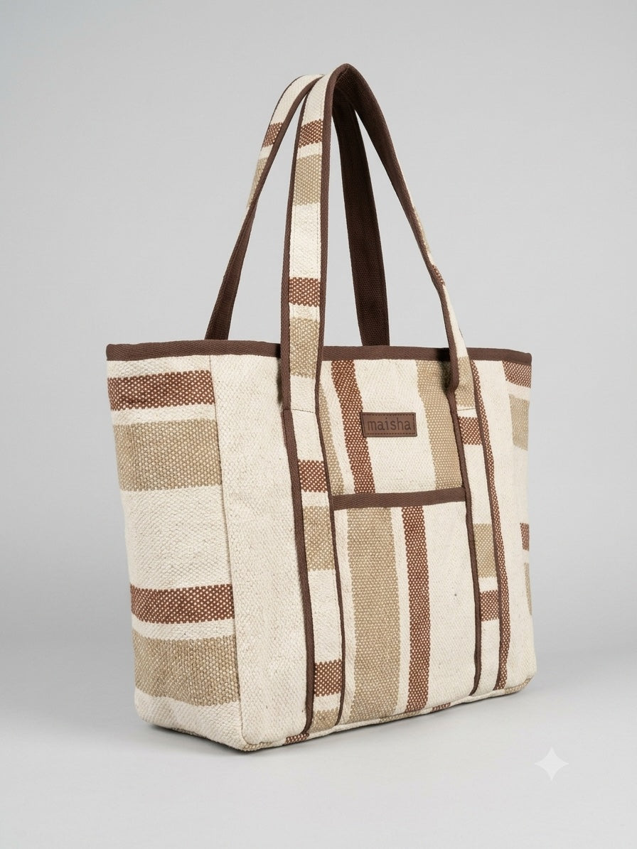 Vintage Brown Everyday Tote