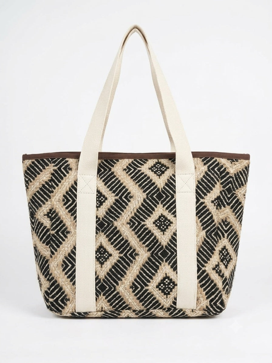 Sahara Grid Tote
