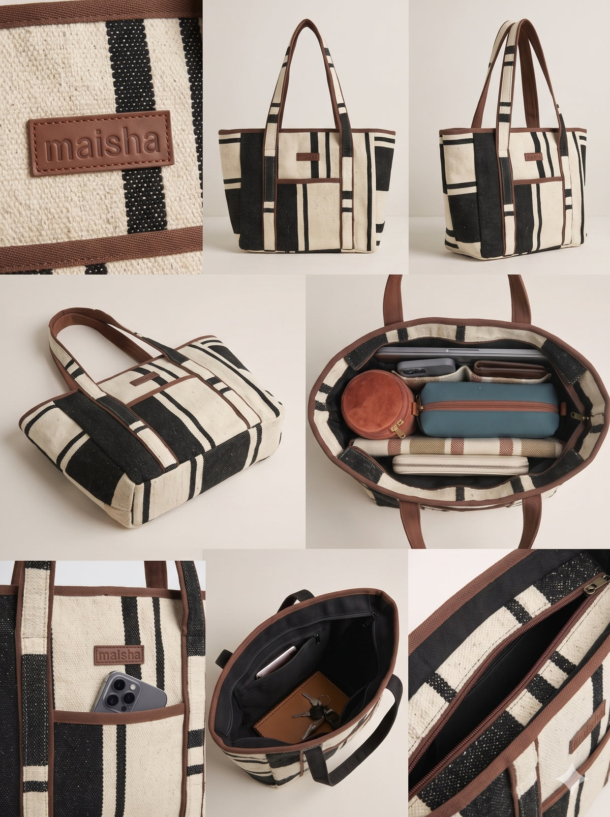 Monochrome Everyday Tote