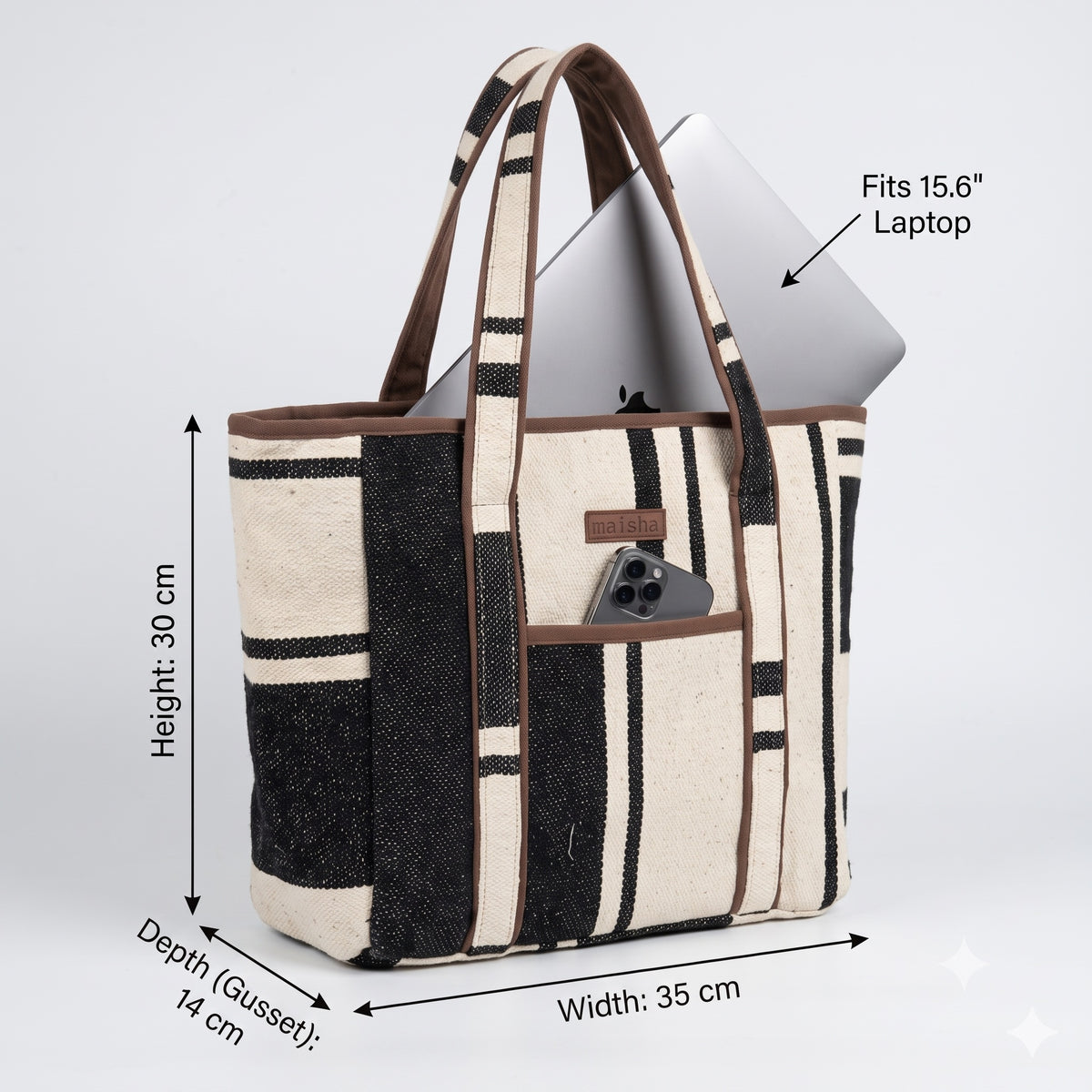Monochrome Everyday Tote