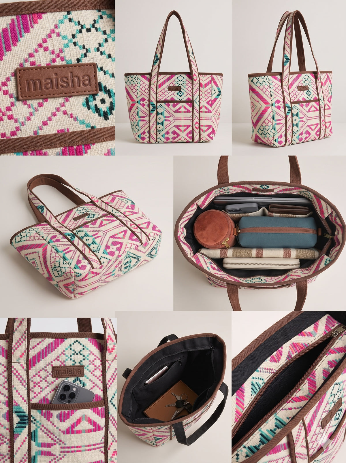 Wildberry Weave Everyday Tote