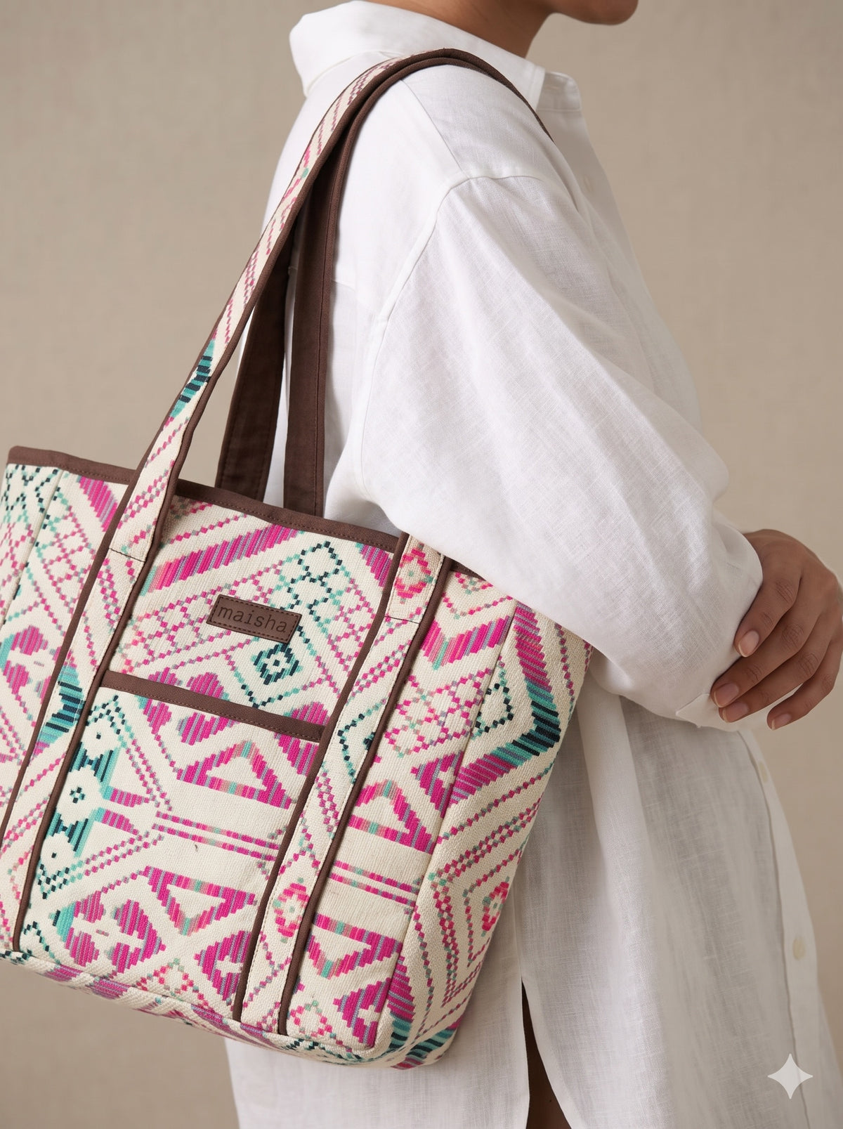 Wildberry Weave Everyday Tote