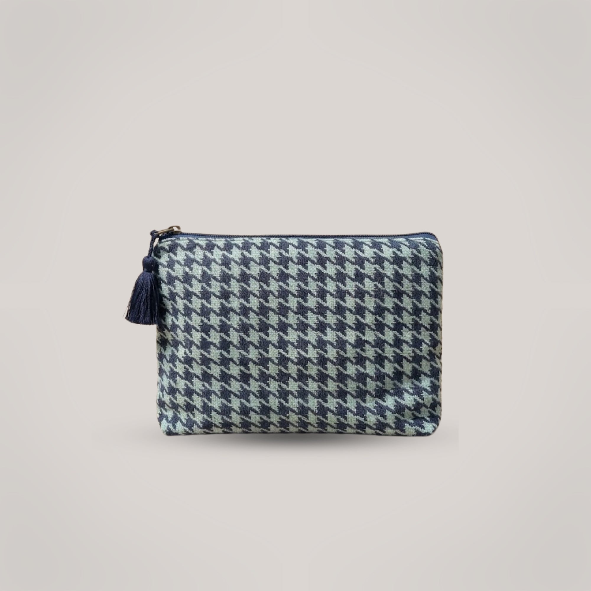 Teal Waves Mini Pouch