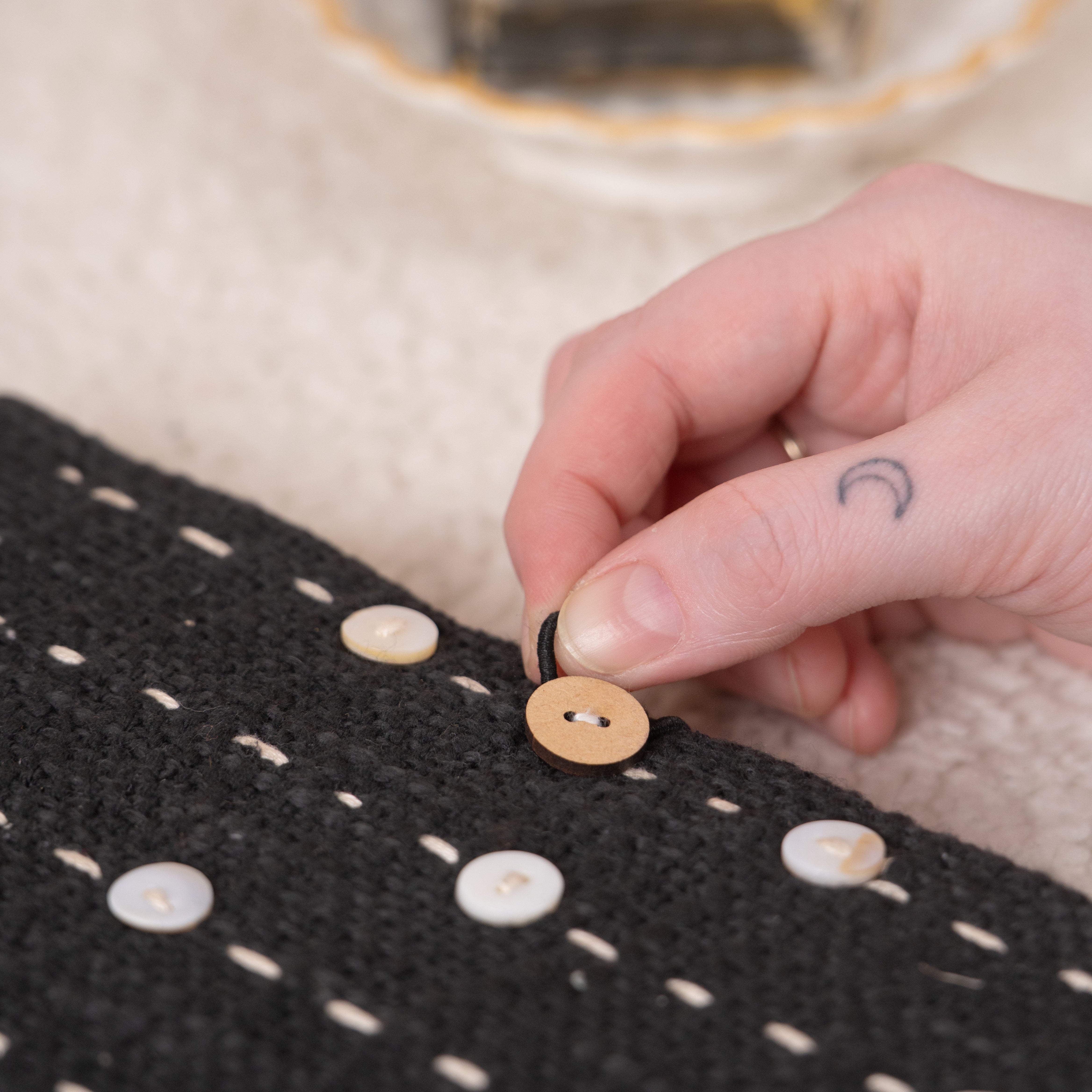 Noir Button Trail Diary