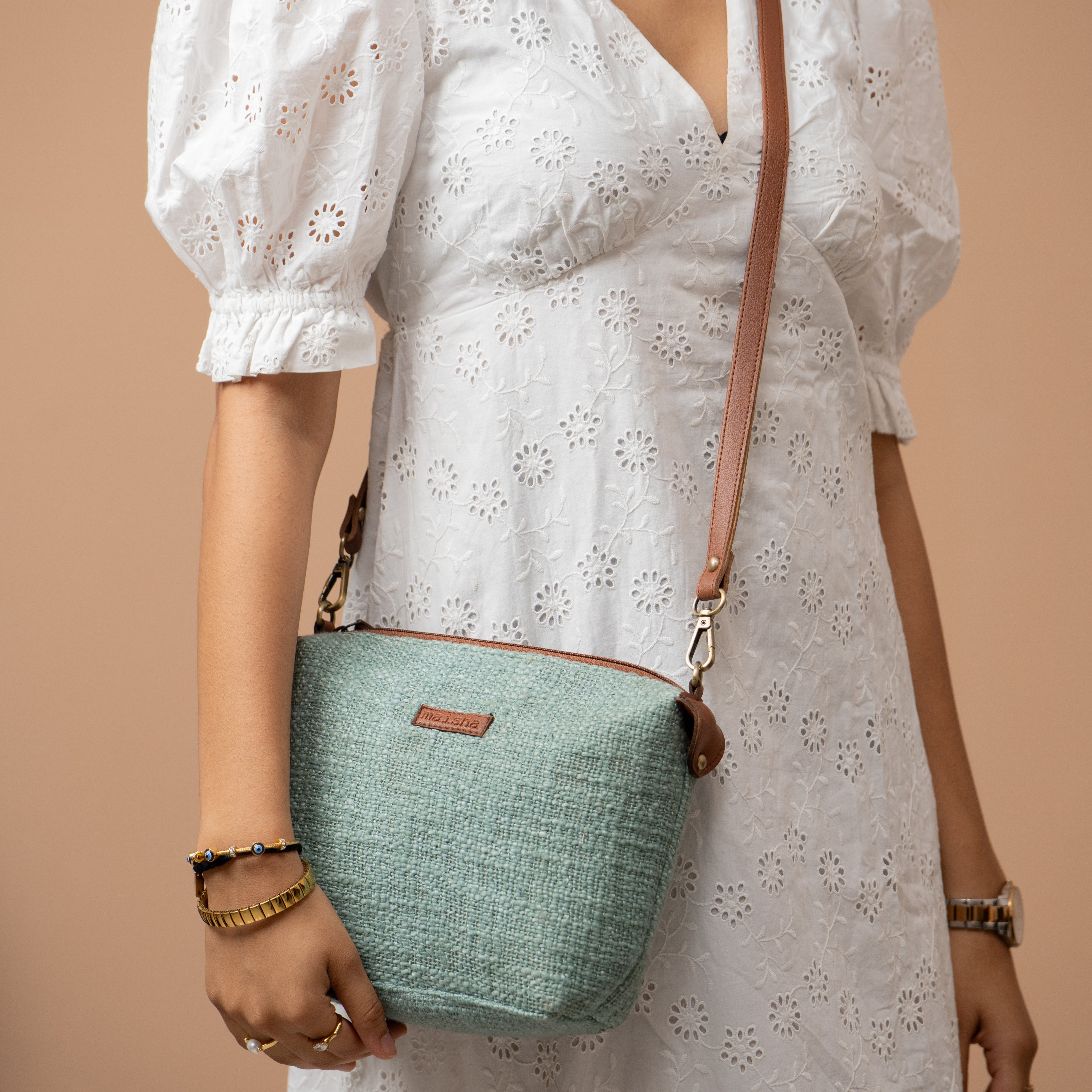 Mint Muse Pouch / Sling Bag