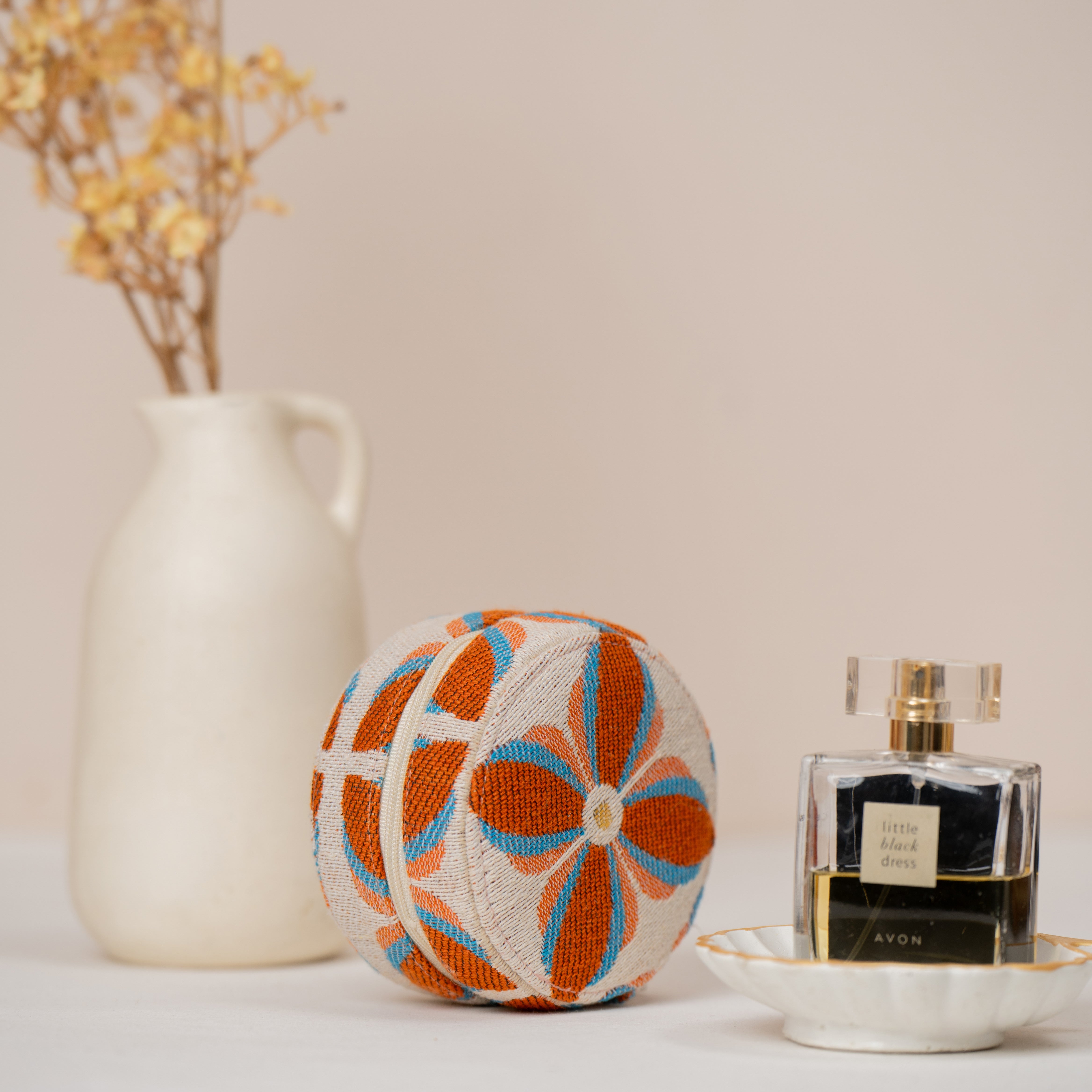 Sunset Spice Drum Jewellery Box