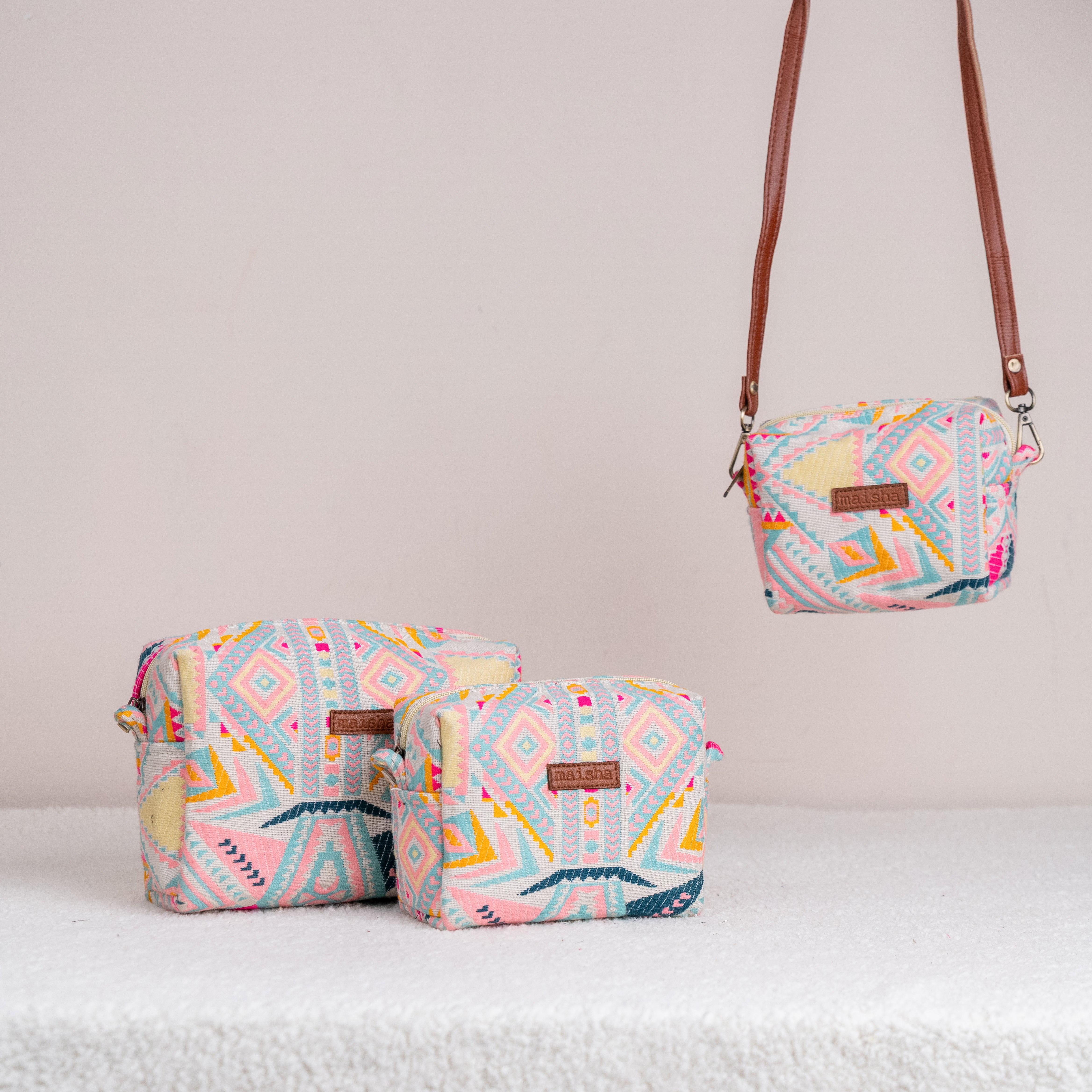 Pastel Passion Essential Pouch (Set of 3)