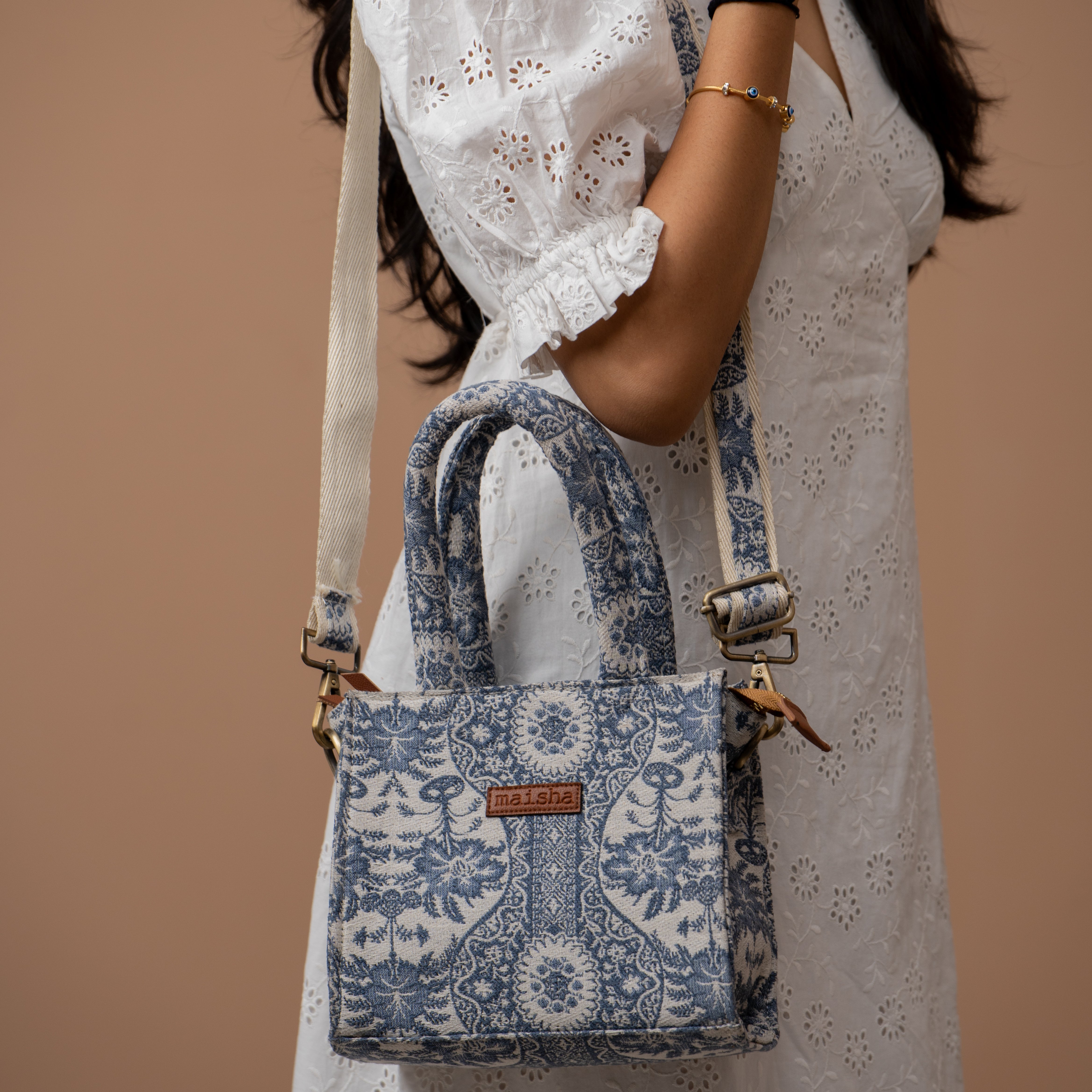 Blue Mirage Small Box Bag (SMALL)