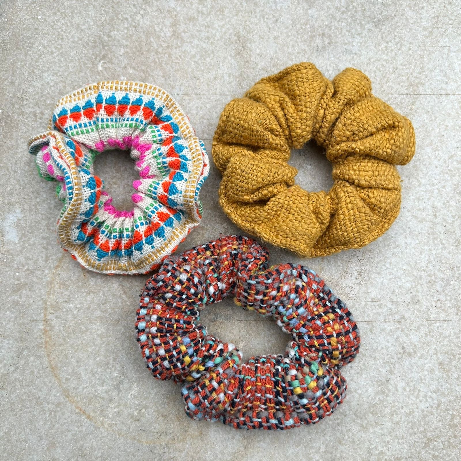 Sunset Pop Scrunchie Combo