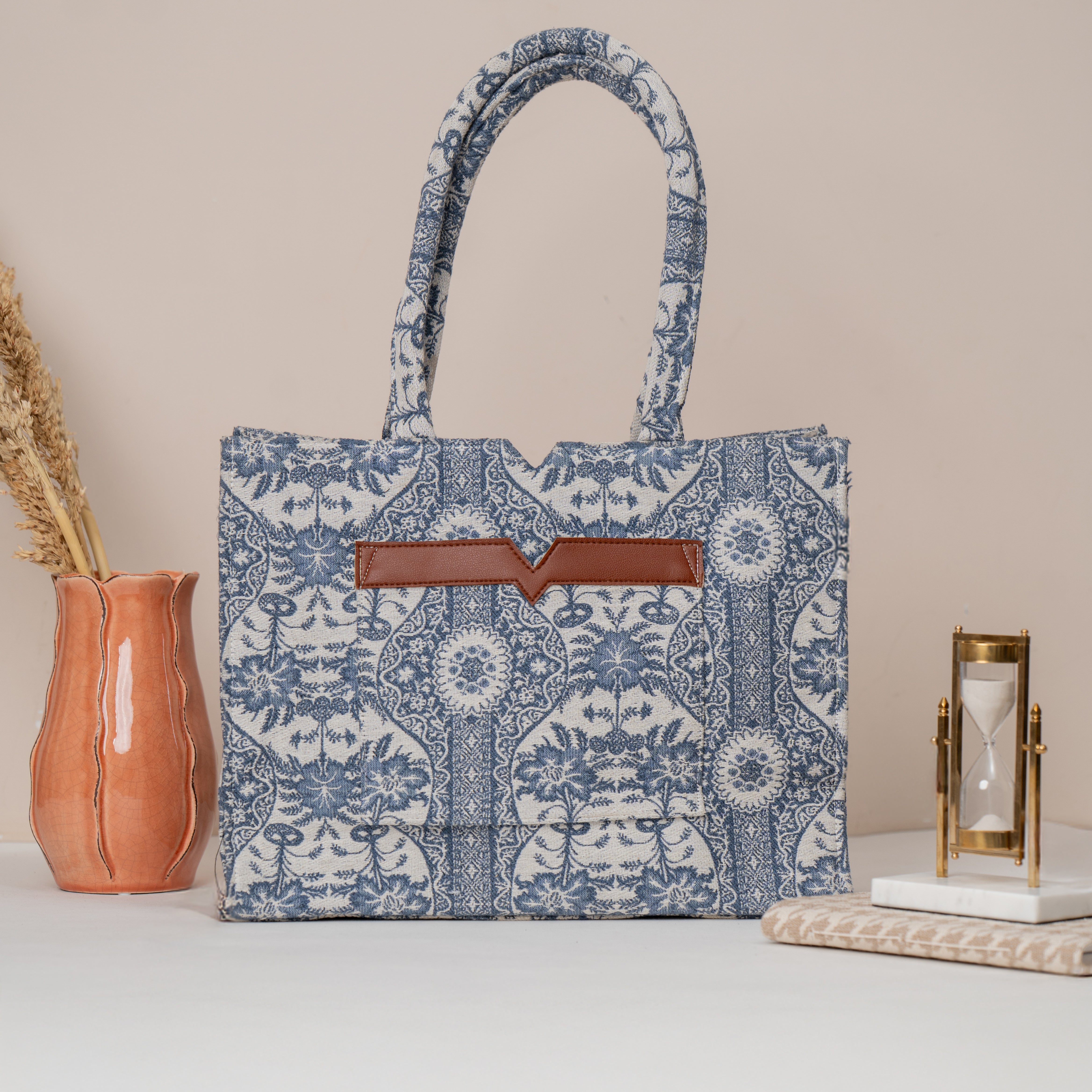 Blue Mirage Large Box Bag (LARGE)