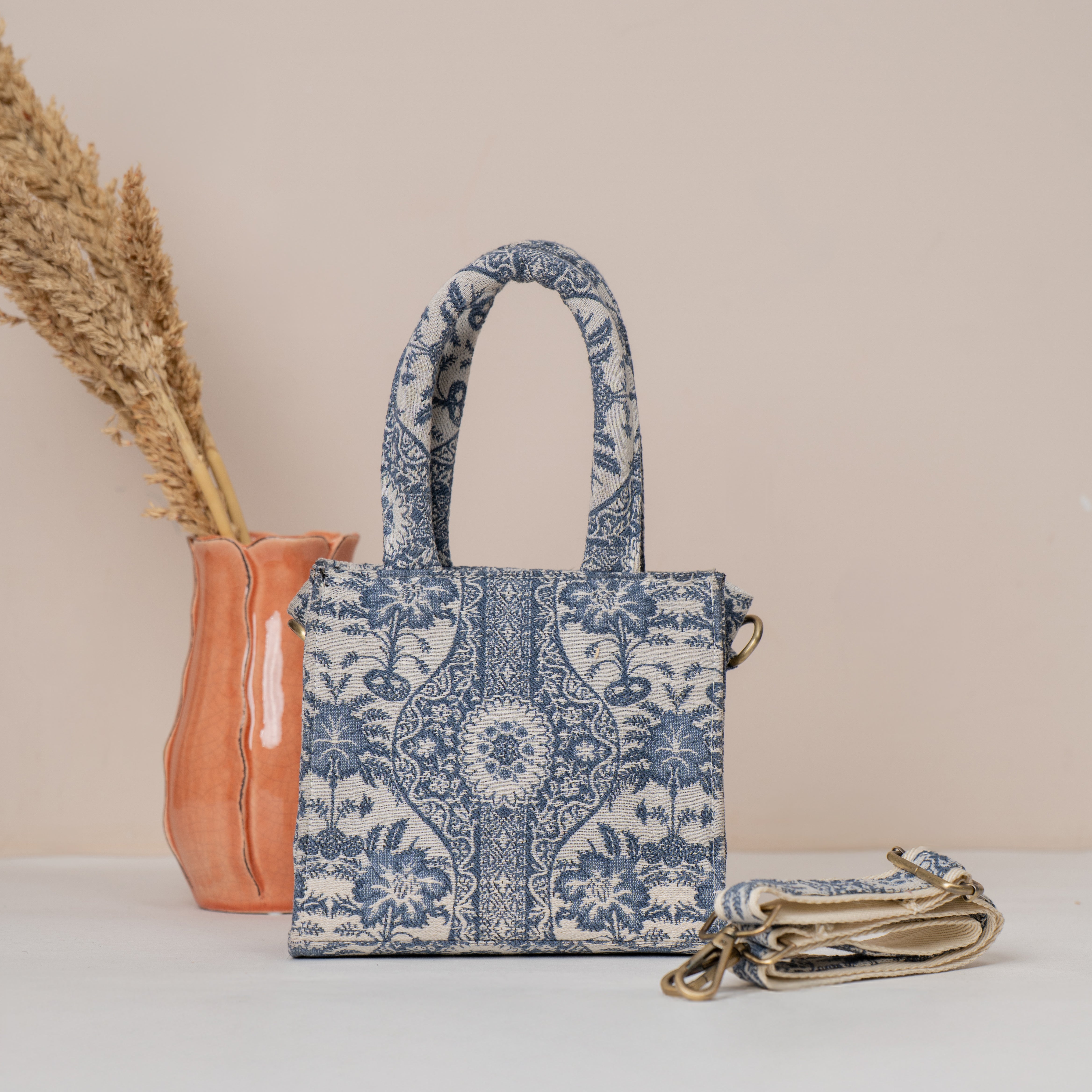 Blue Mirage Small Box Bag (SMALL)