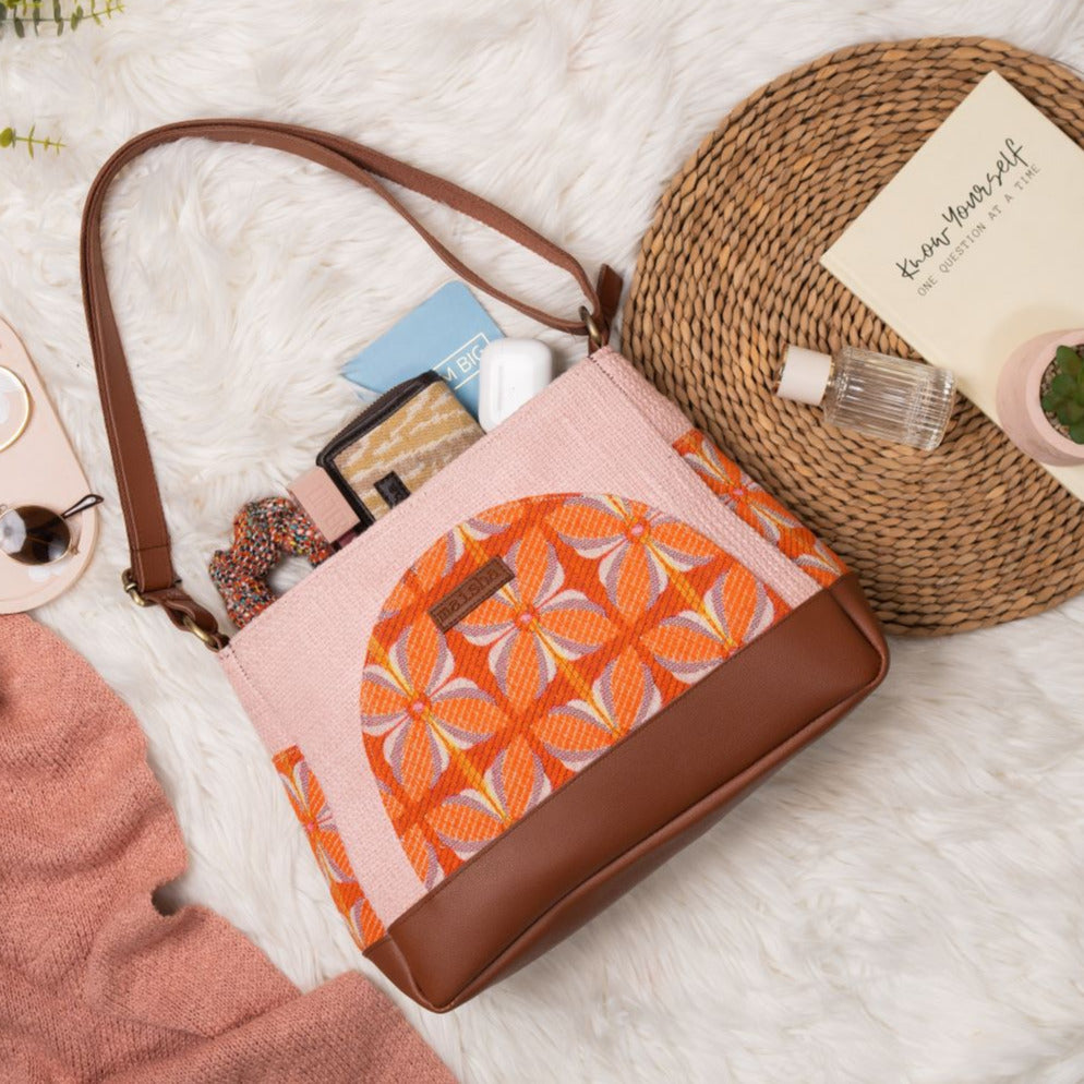 Pumpkin Petal Not So Little Sling Bag