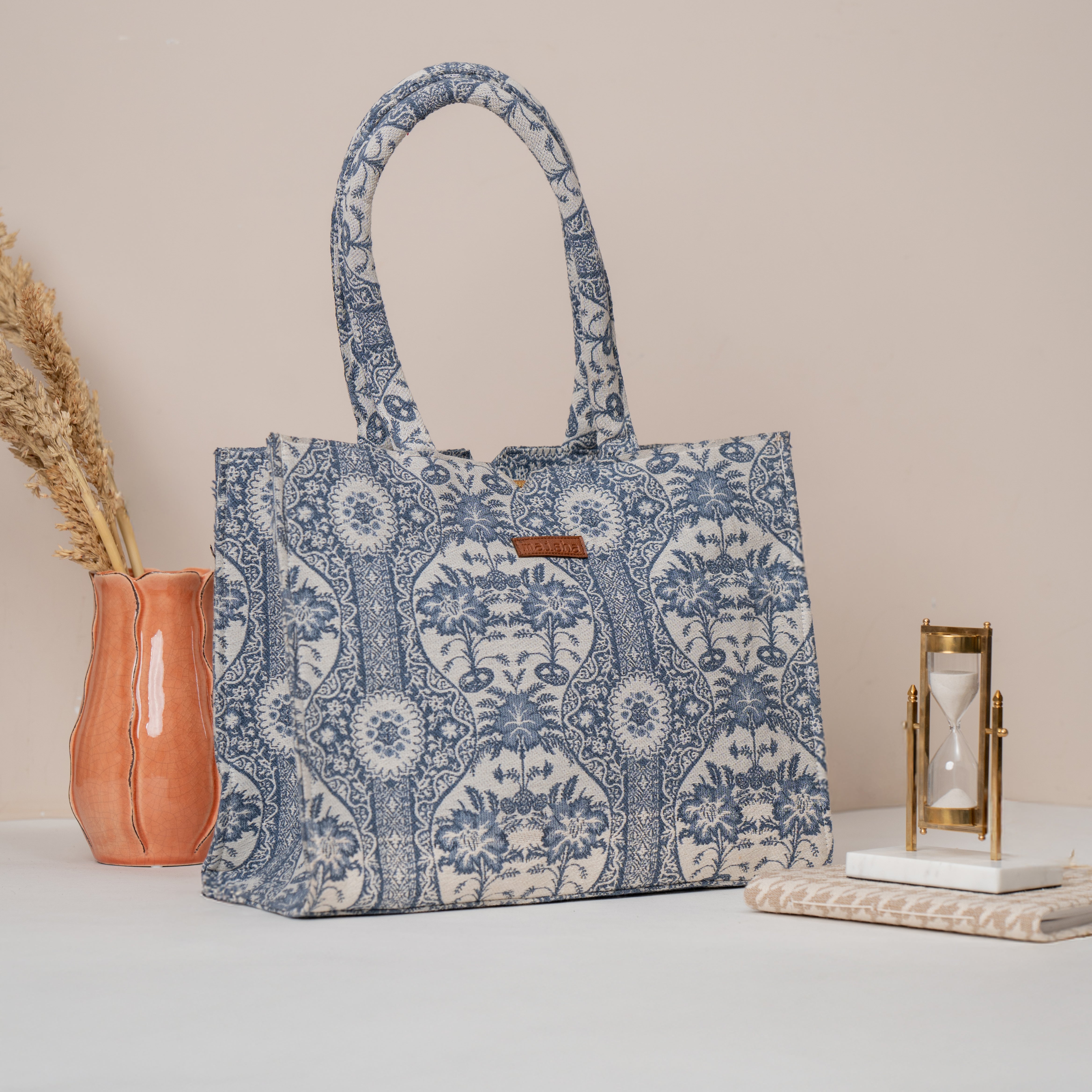 Blue Mirage Large Box Bag (LARGE)