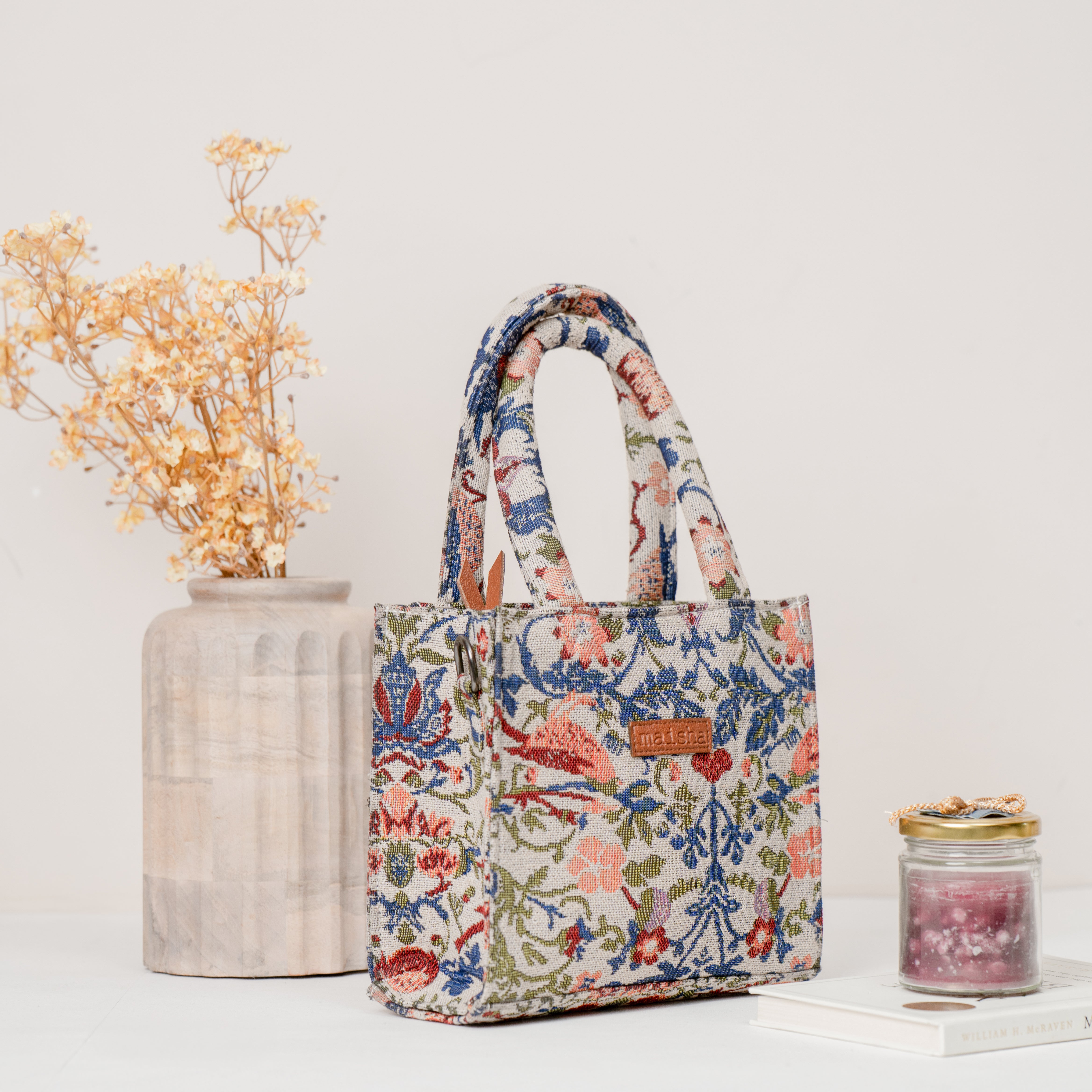 Sundown Bloom Small Box Bag (SMALL)