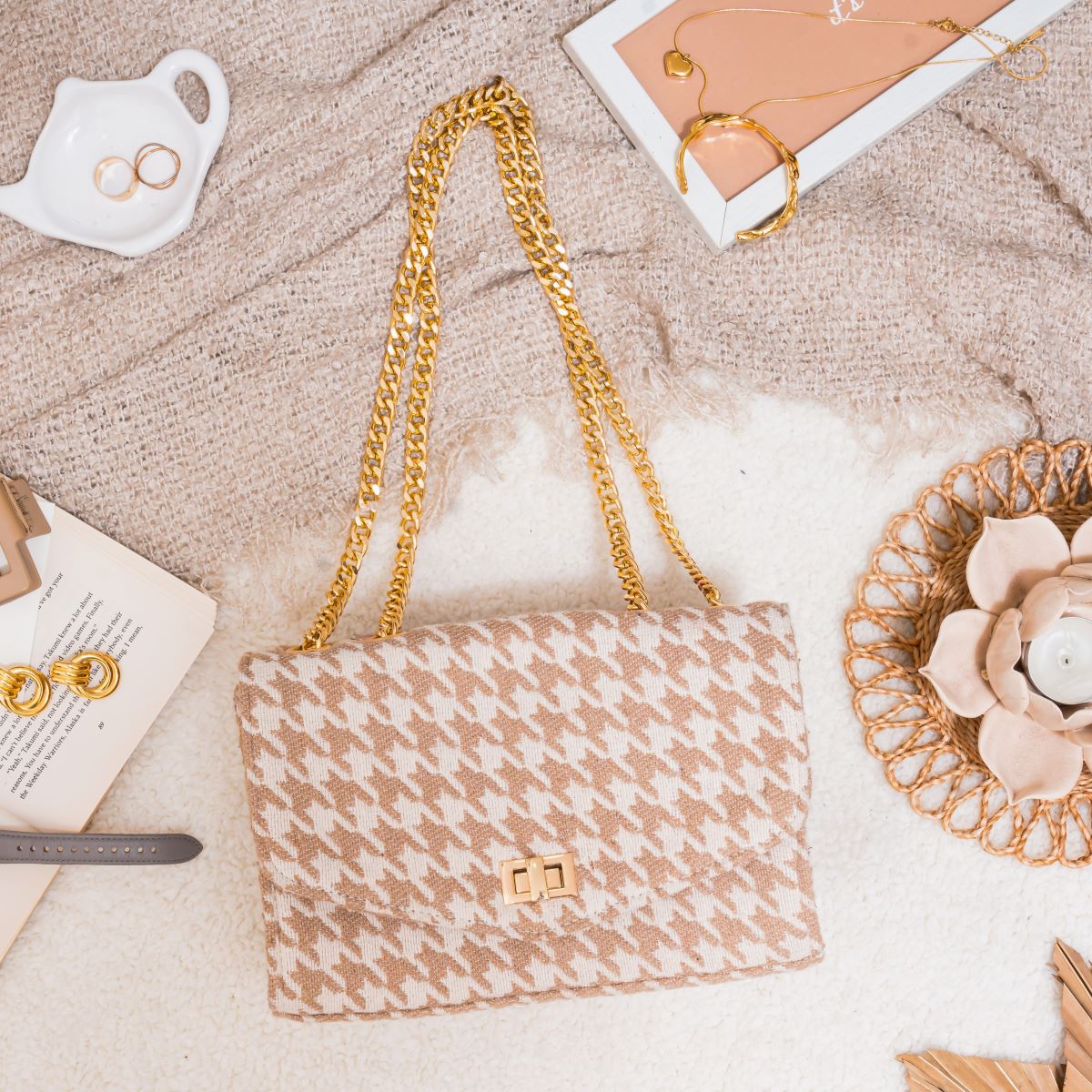 Buttercream Glitch Go Social Sling Bag