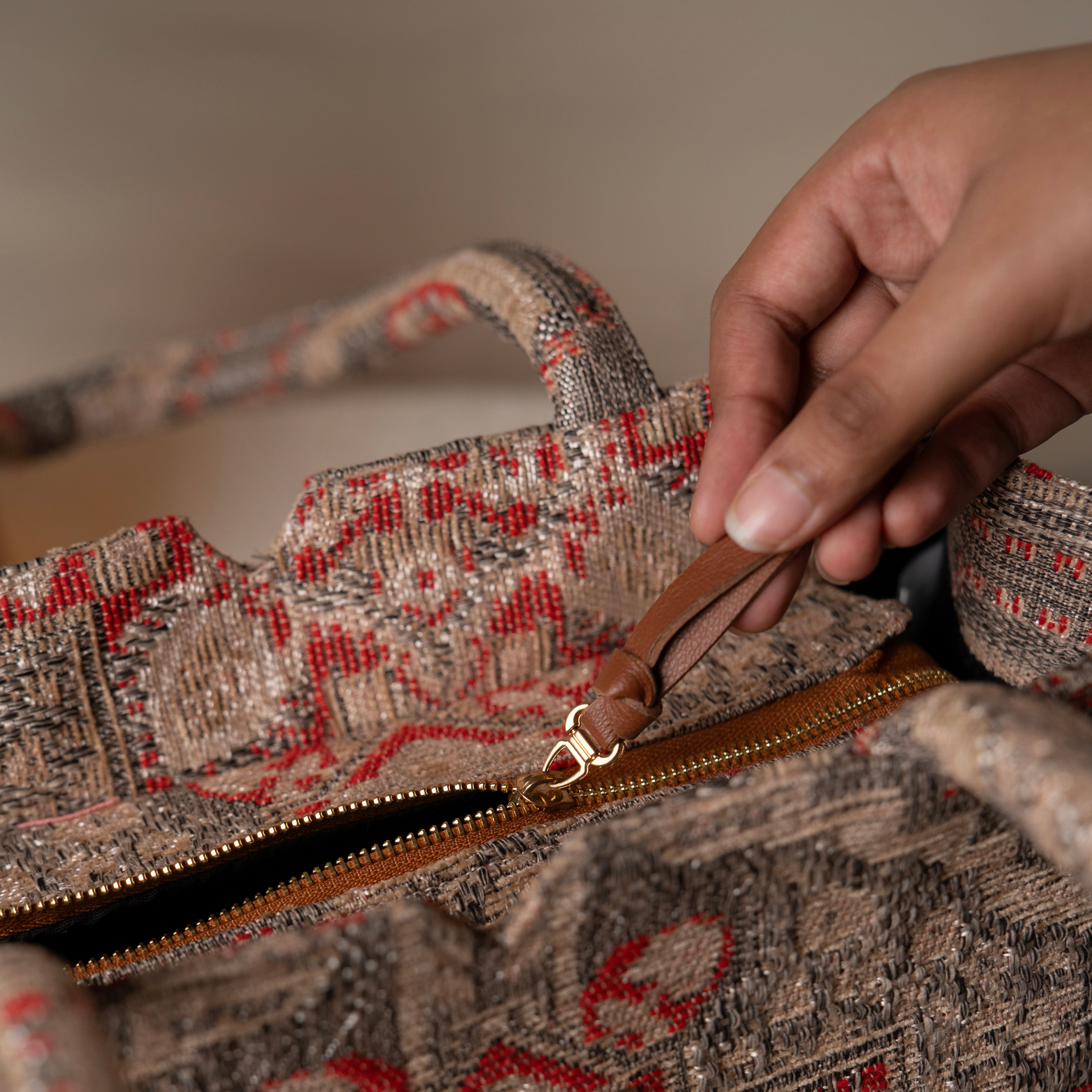 Vintage Hues Large Box Bag (LARGE)