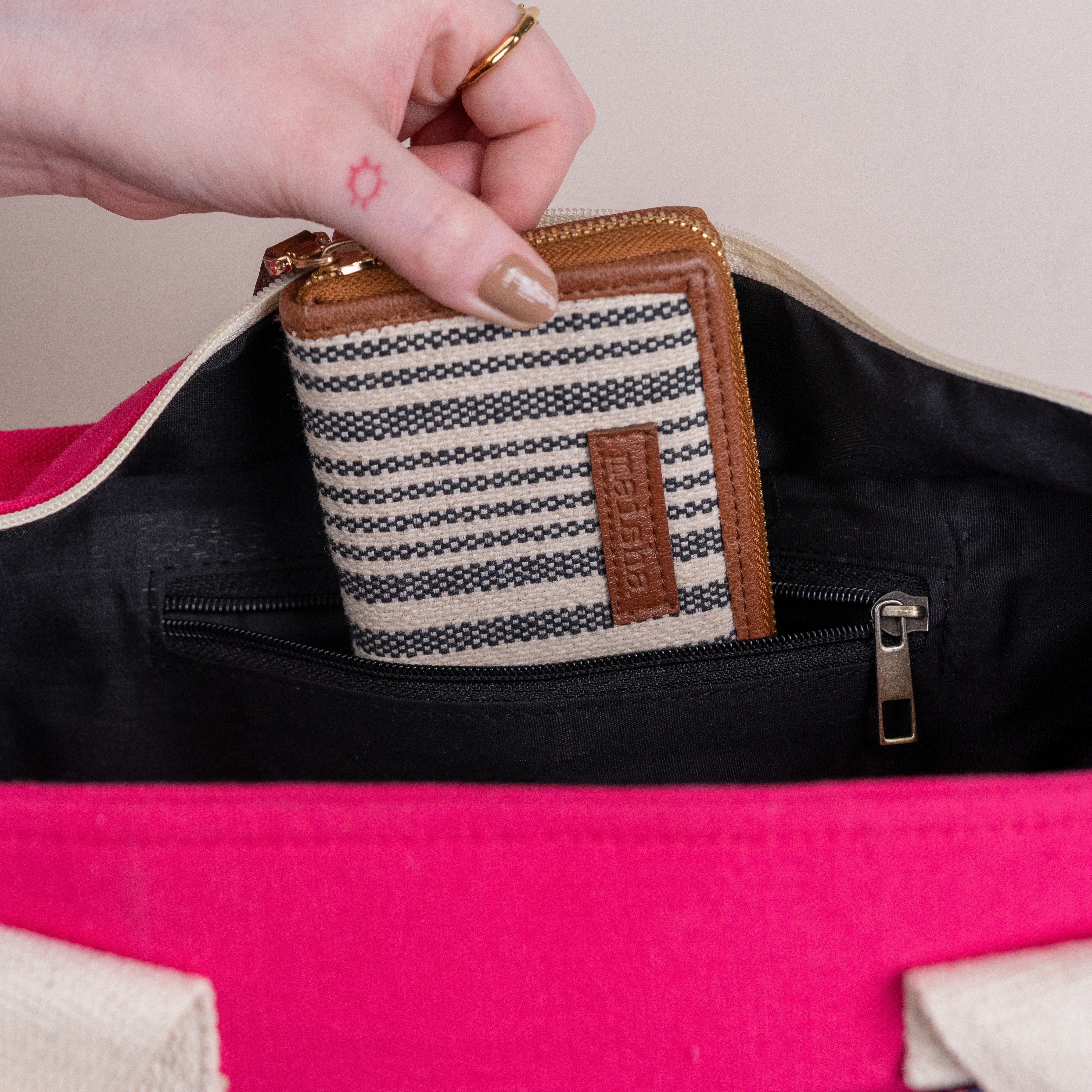 Colourful Remix Canvas Tote Bag