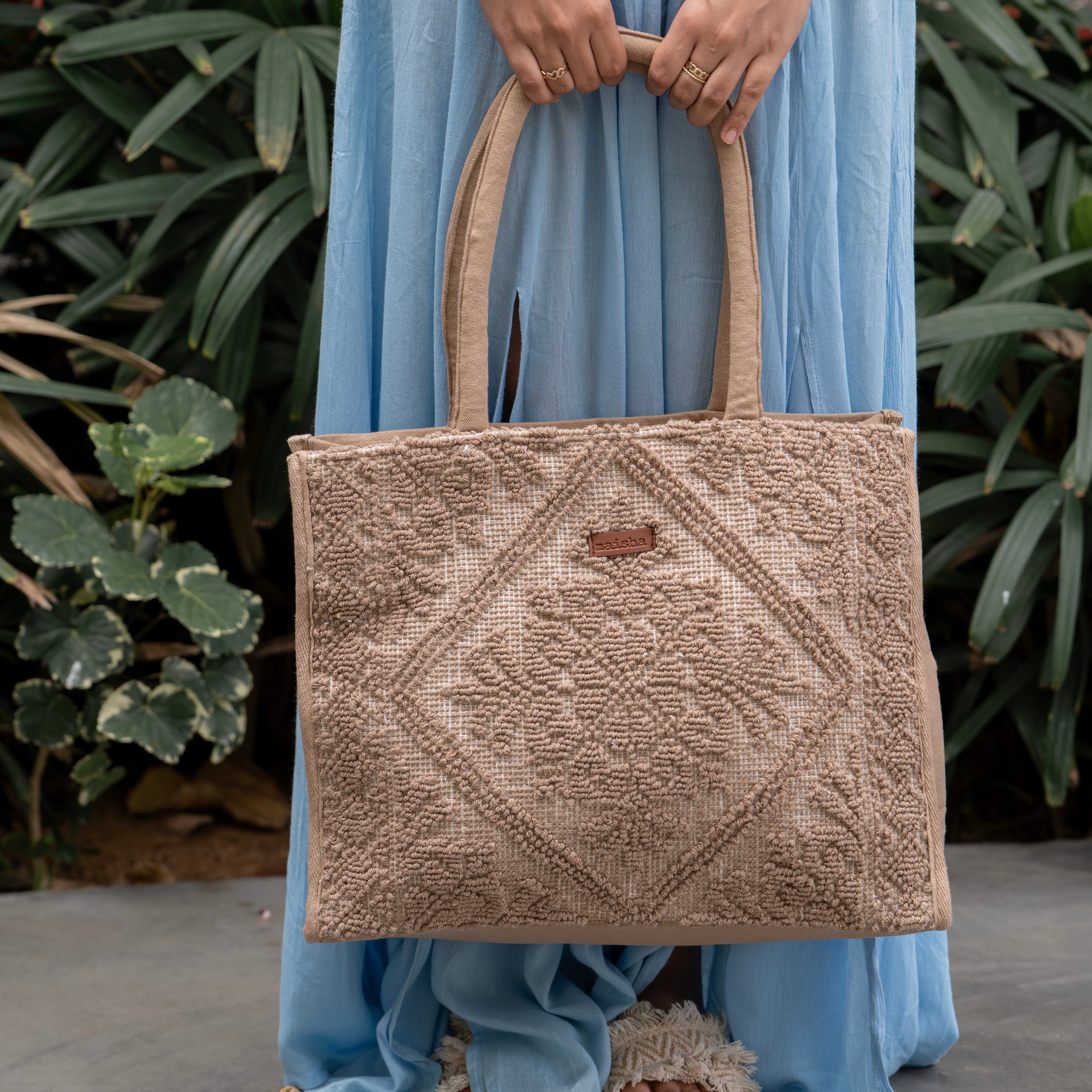 Beige Biscotti Tote Bag