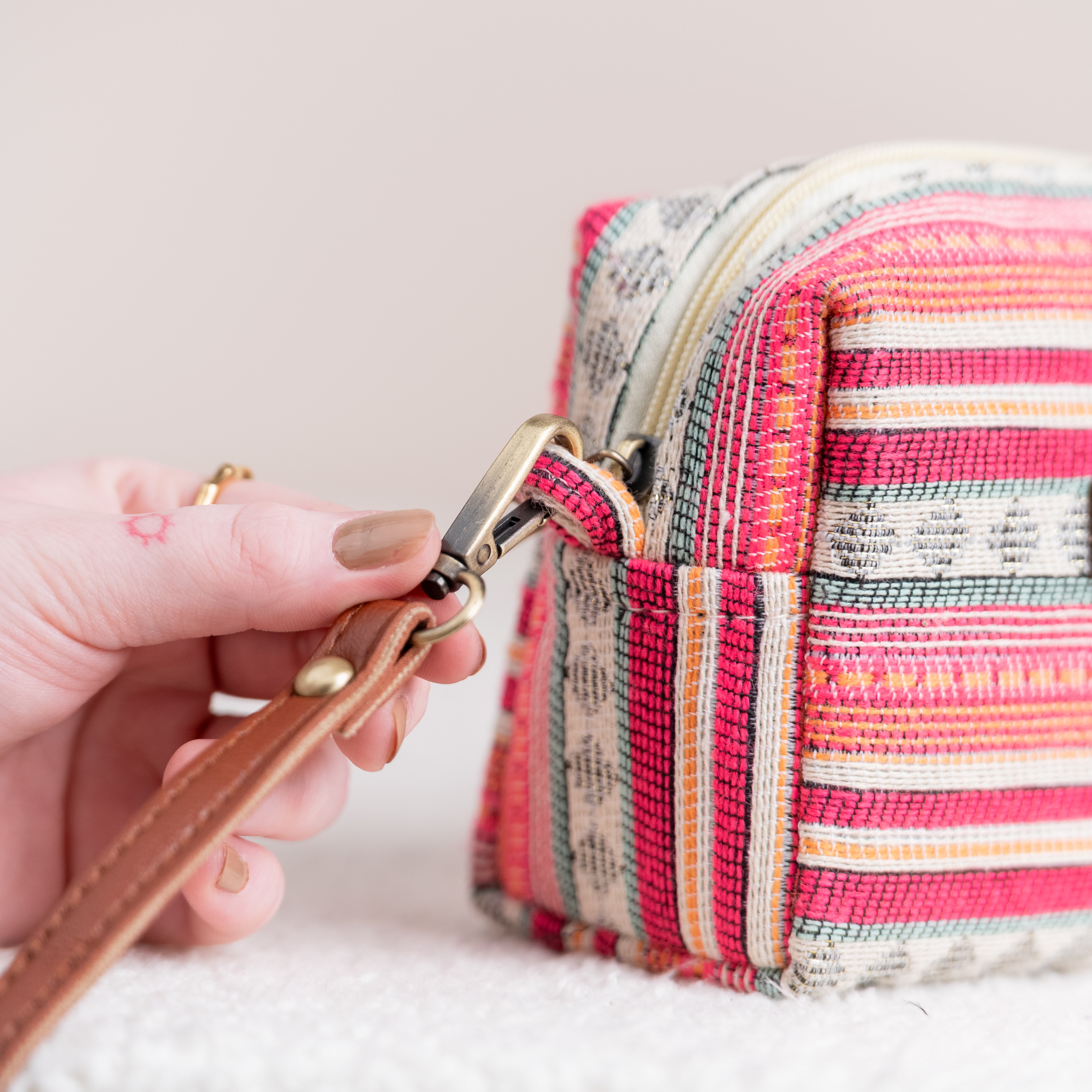 Boho Blush Essential Pouch (Set of 3)