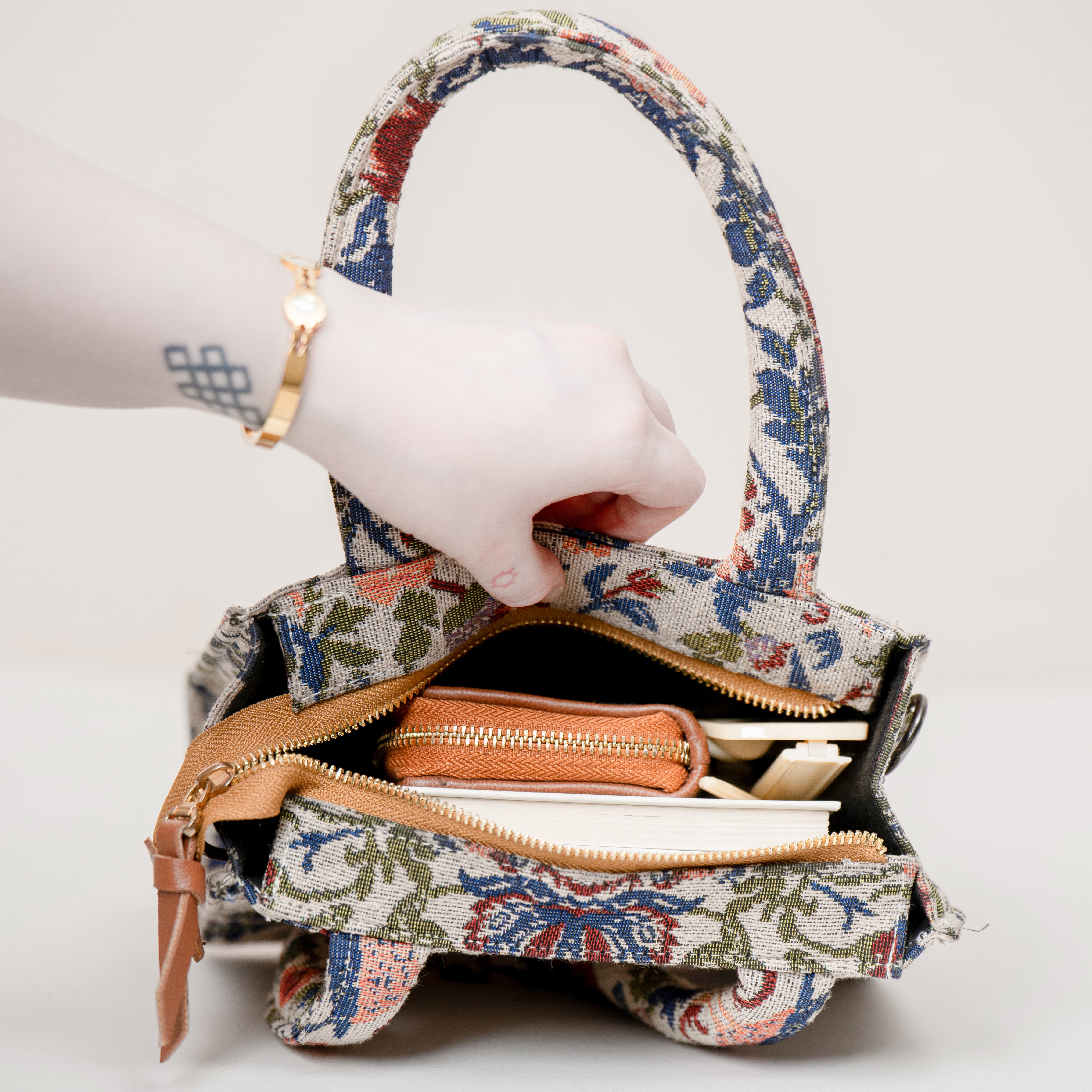 Sundown Bloom Small Box Bag (SMALL)