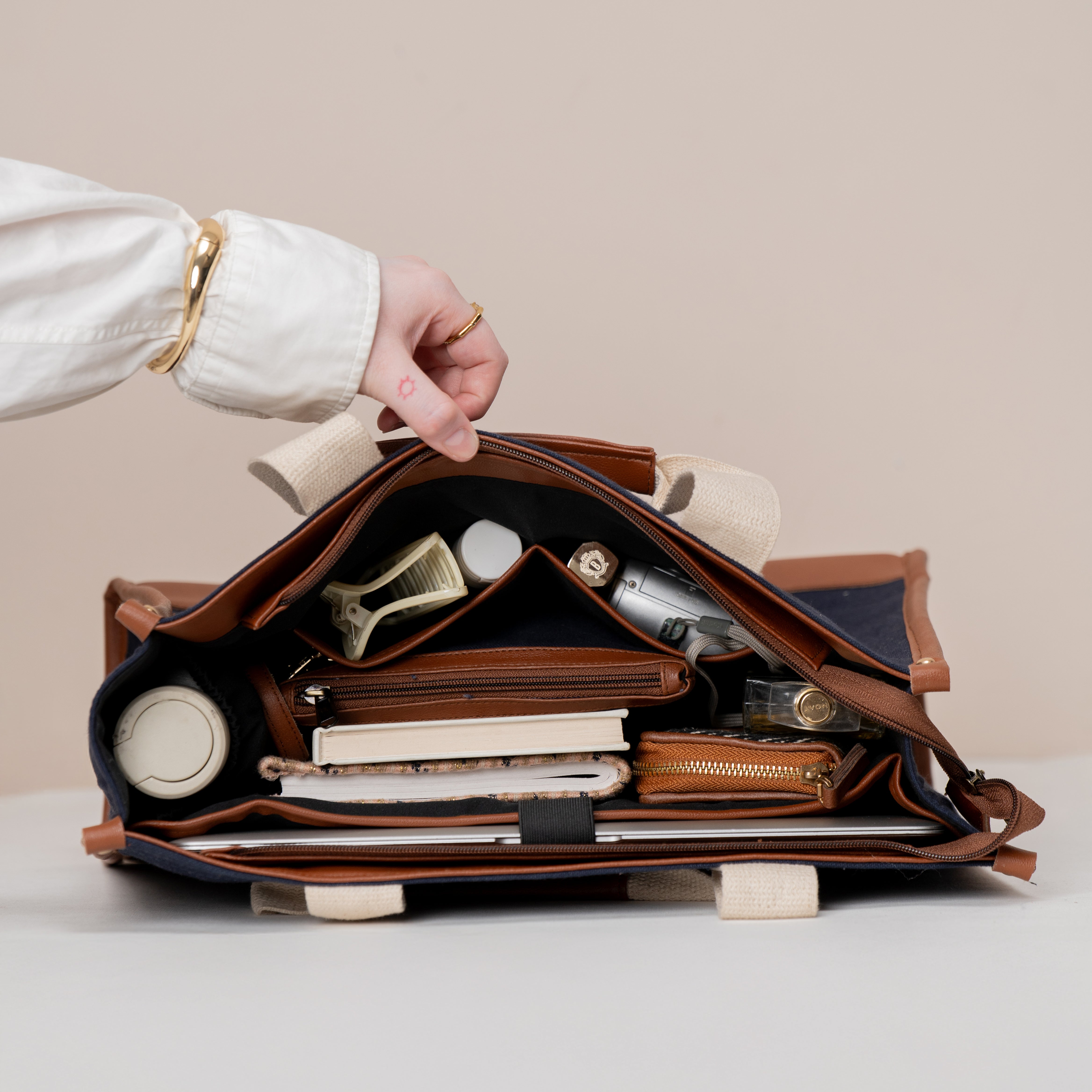 Ink Canvas Office Tote Bag