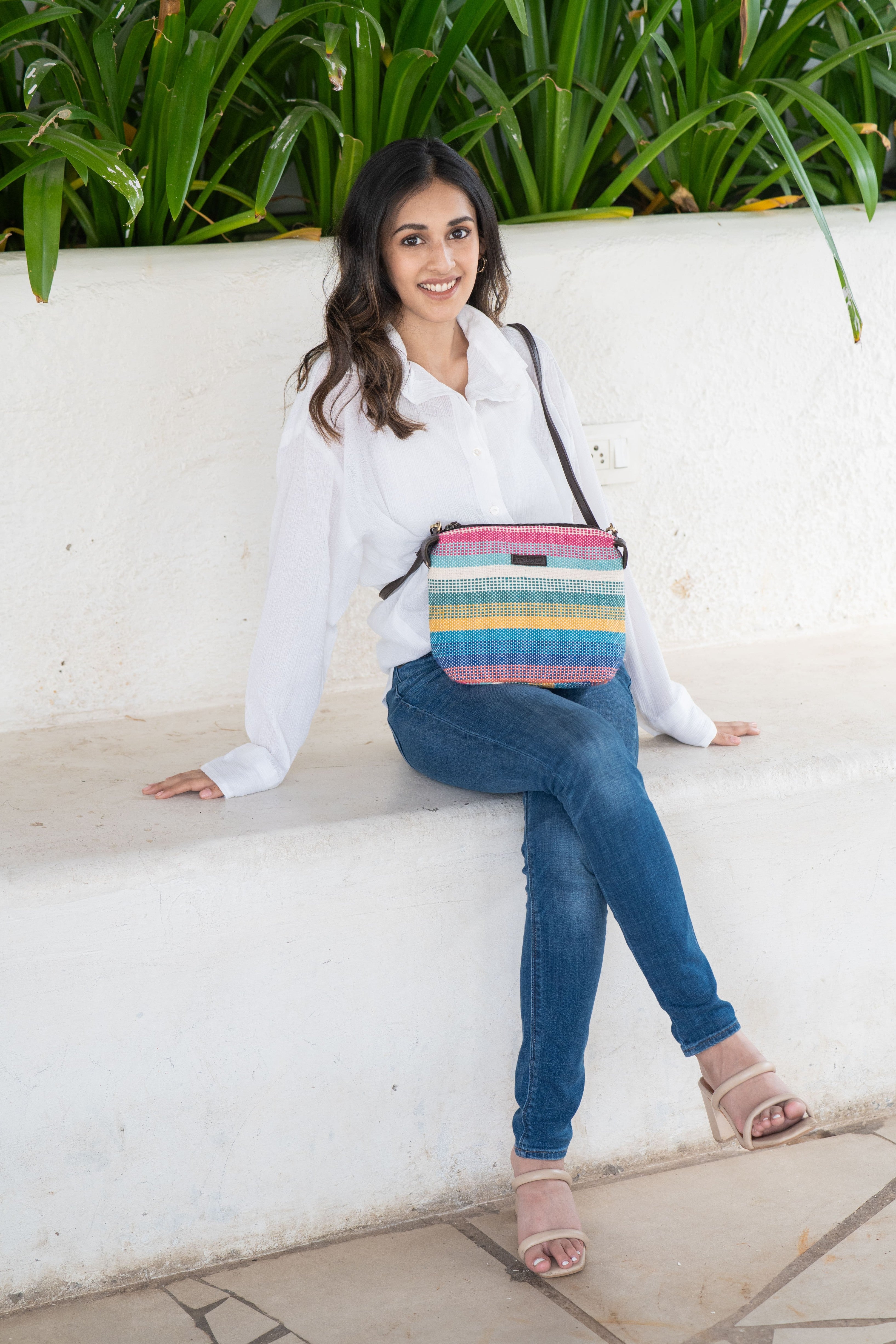 Colourful Remix Pouch / Sling Bag