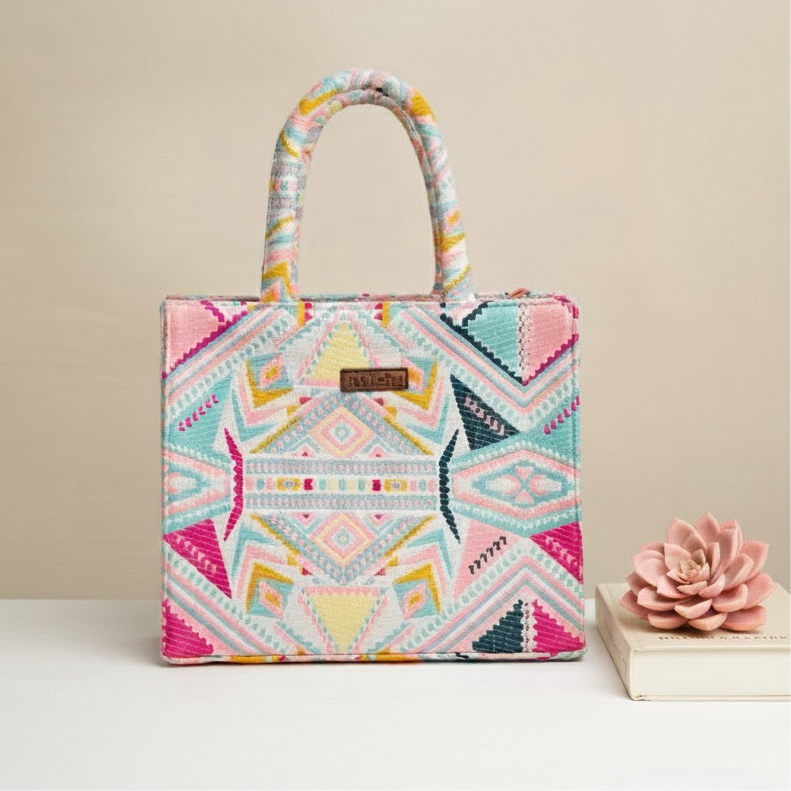 Pastel Passion Medium Box Bag (MEDIUM)