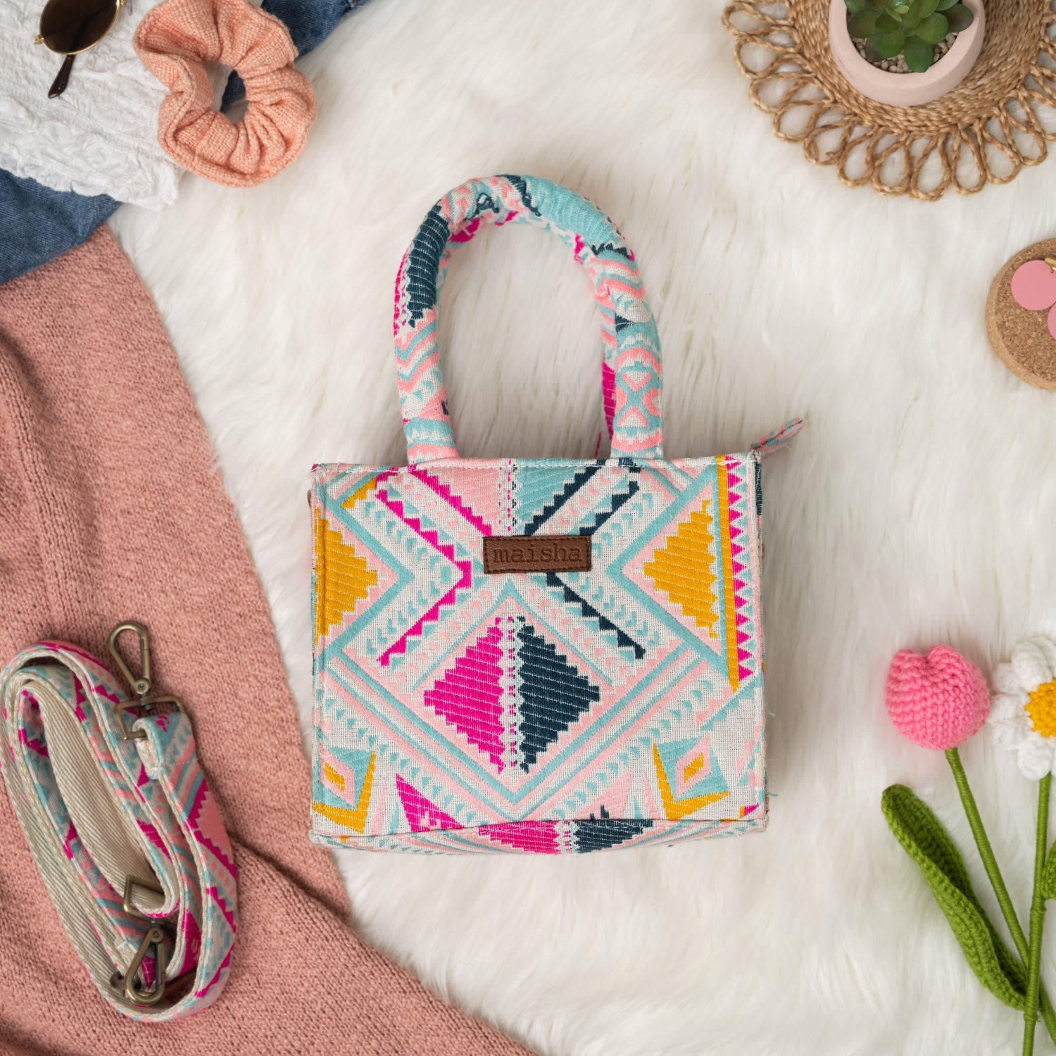 Pastel Passion Small Box Bag (SMALL)