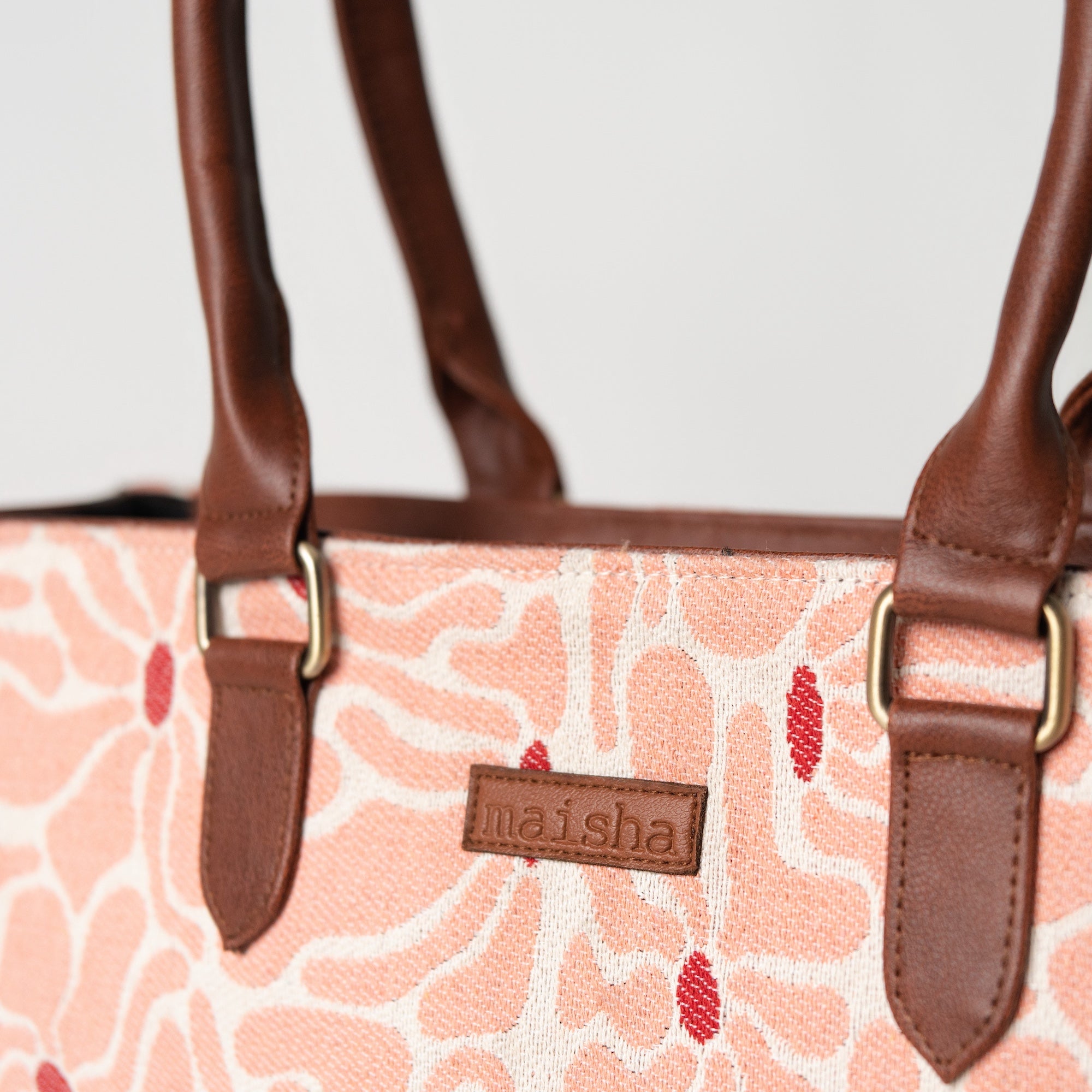 Coral Echo Office Tote