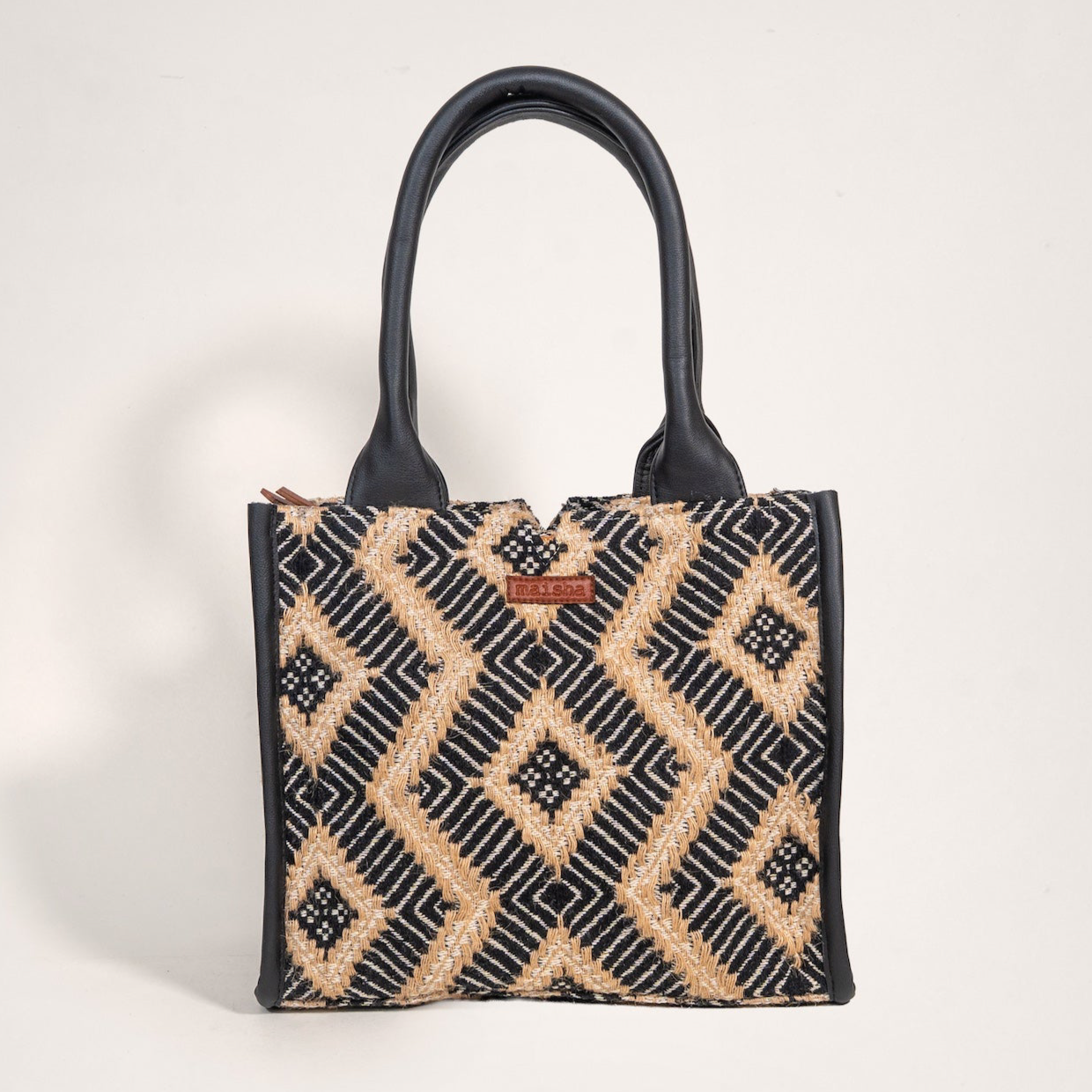 Sahara Grid Box Bag (Medium)