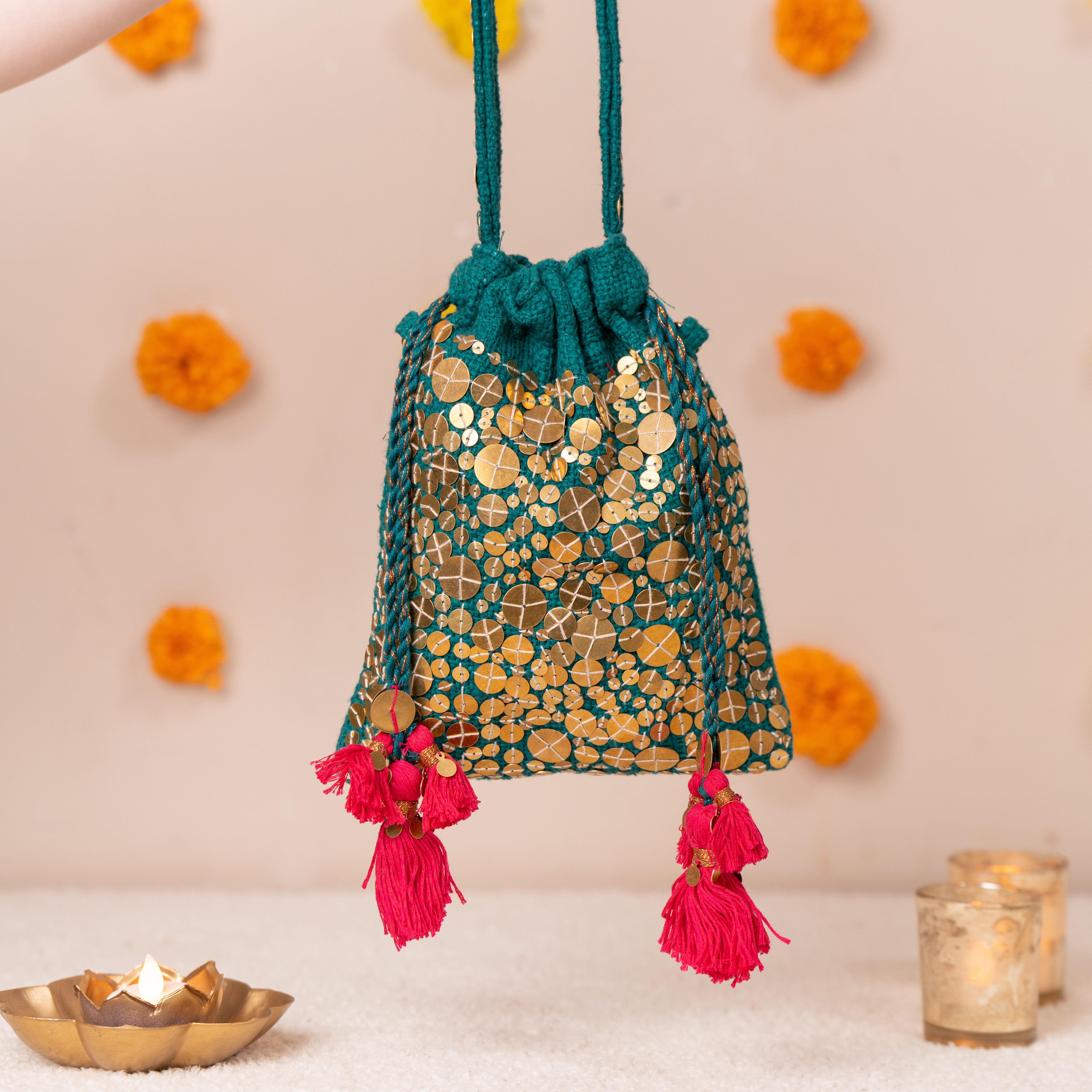 Radha Rass festive Potli