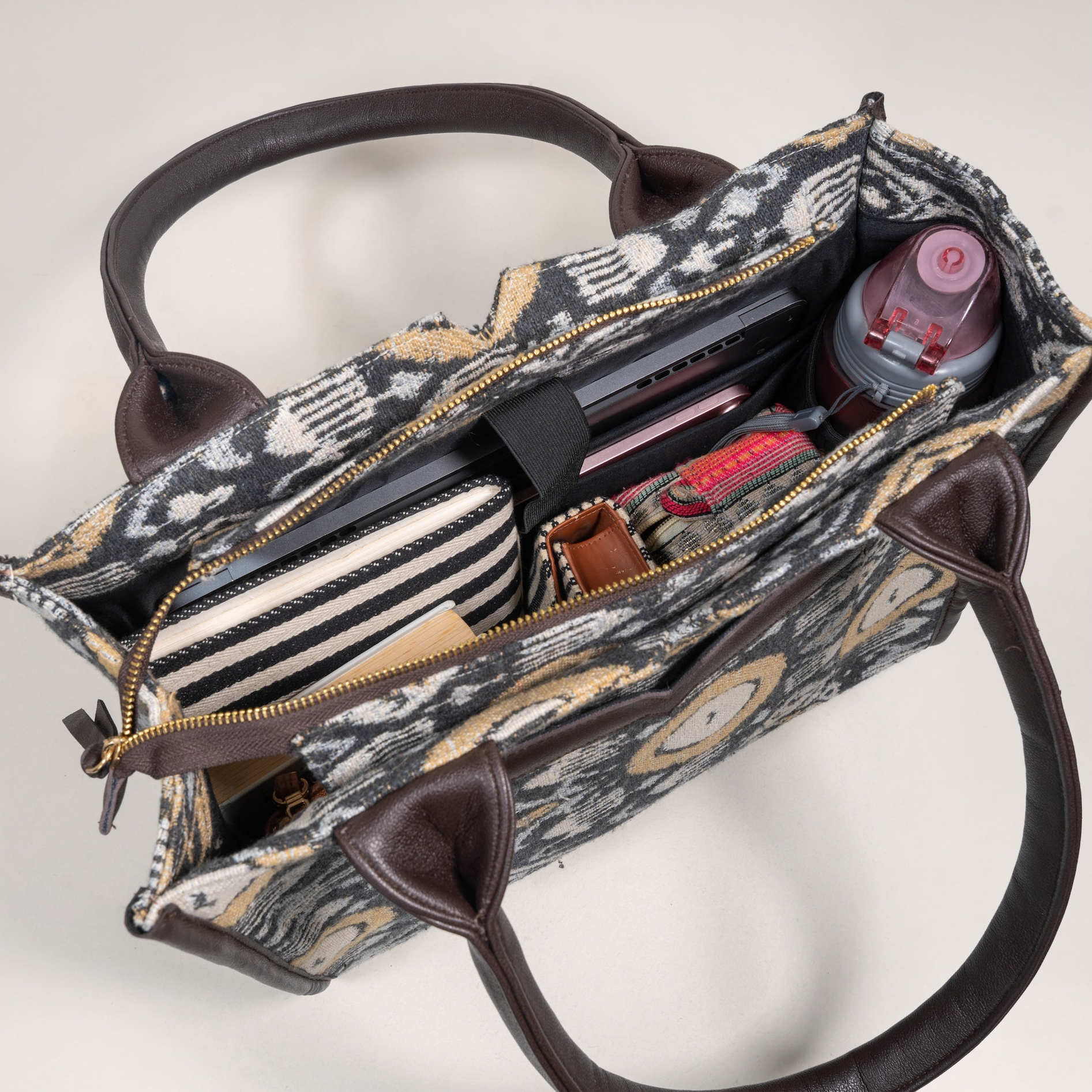 Ikat Ember Box Bag (Large)