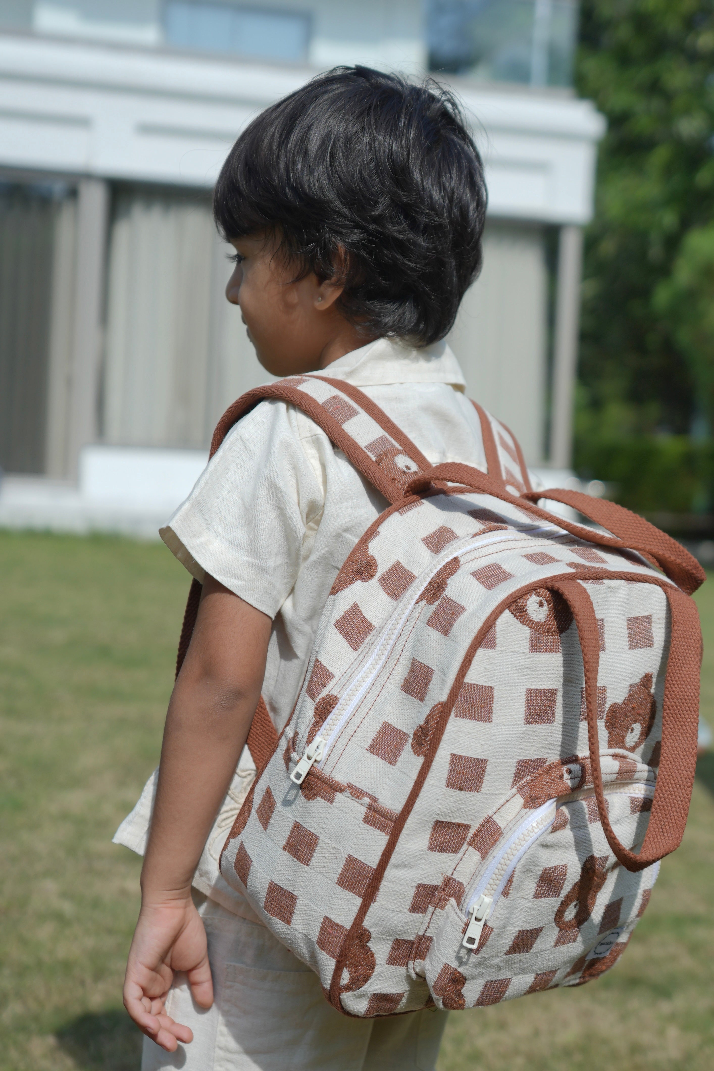 Tiny traveller set- backpack + shirt combo