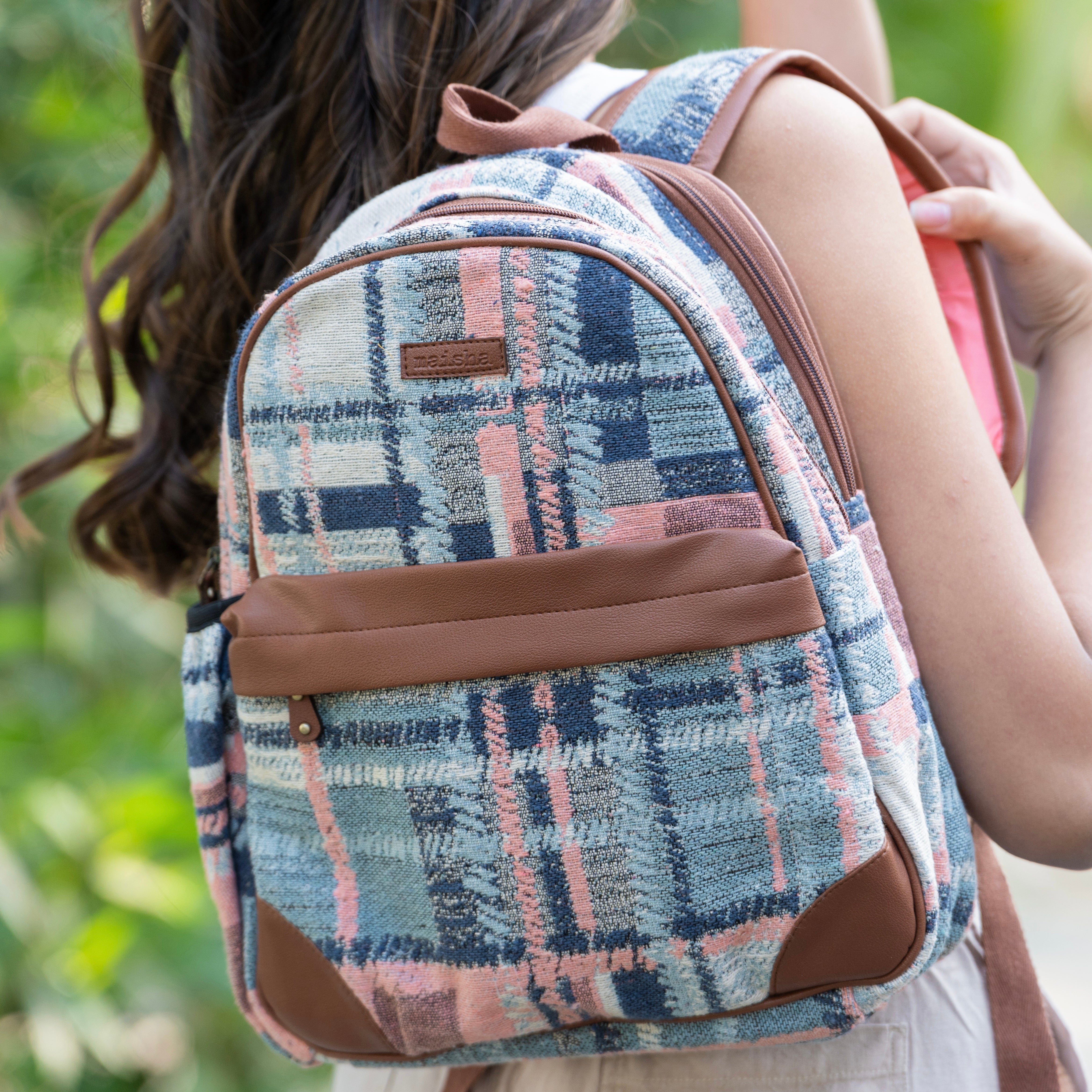 Denim Dreams Compact Backpack Bag