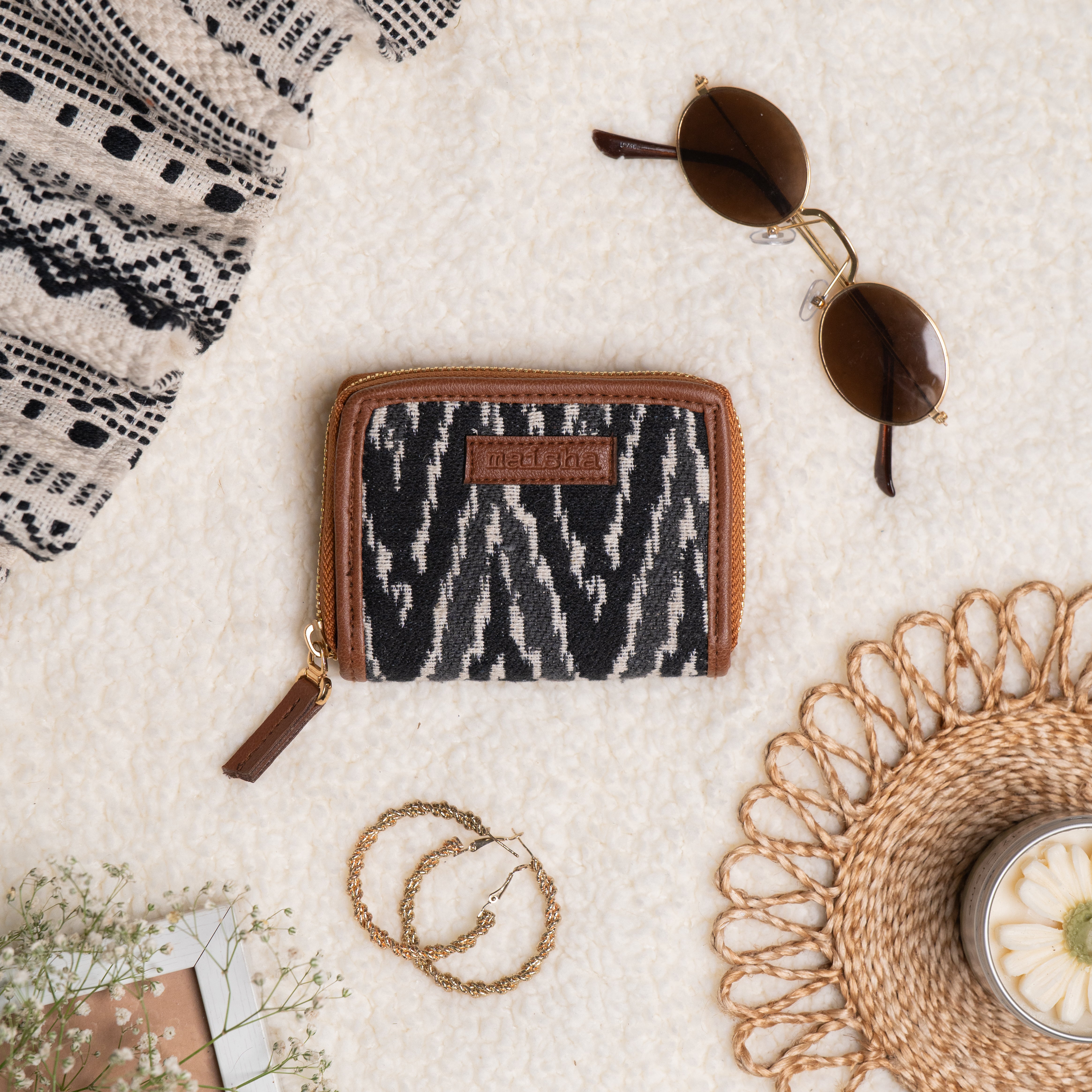 Blackberry Ikkat Compact Wallet